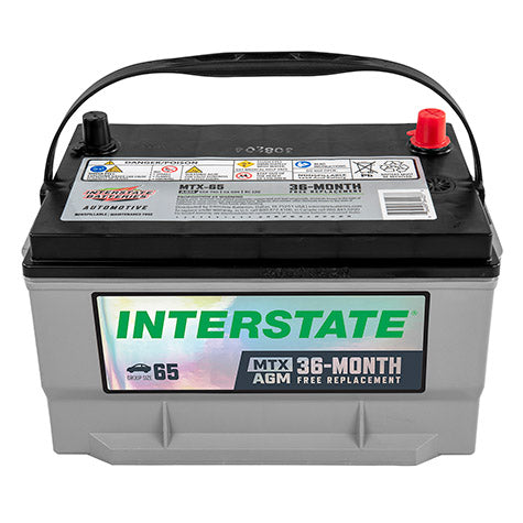 Interstate Battery MTX-65 | GarageAndFab.com