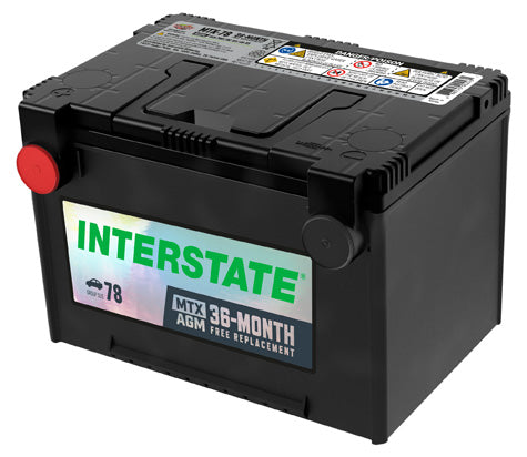 Interstate Battery MTX-78 | GarageAndFab.com