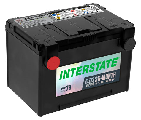 Interstate Battery MTX-78 | GarageAndFab.com