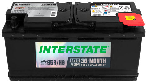 Interstate Battery MTX-95R/H9 | GarageAndFab.com