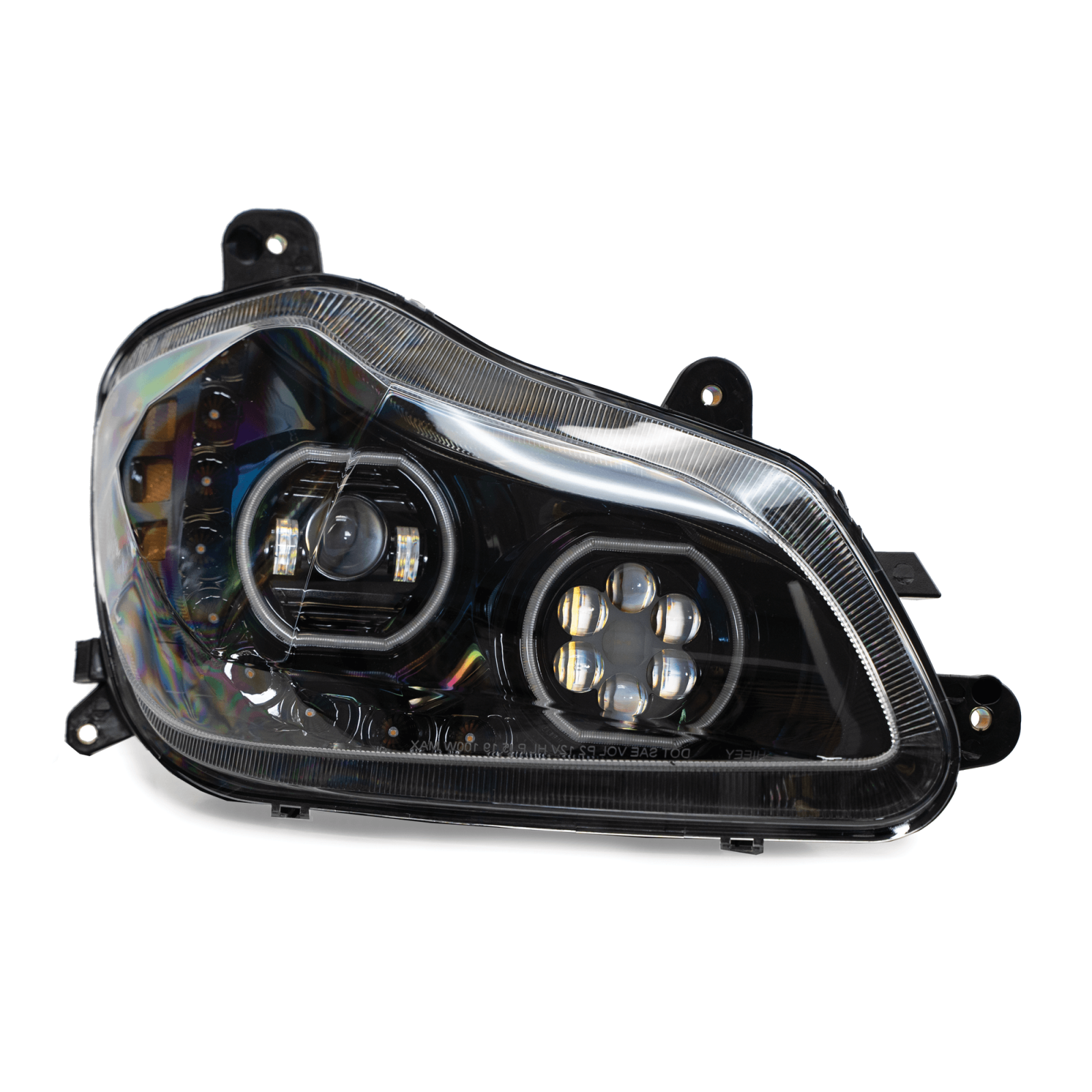 Vivid KENW-T680P Kenworth T680 Projector Led Headlights Passenger 2012-2021 | GarageAndFab.com