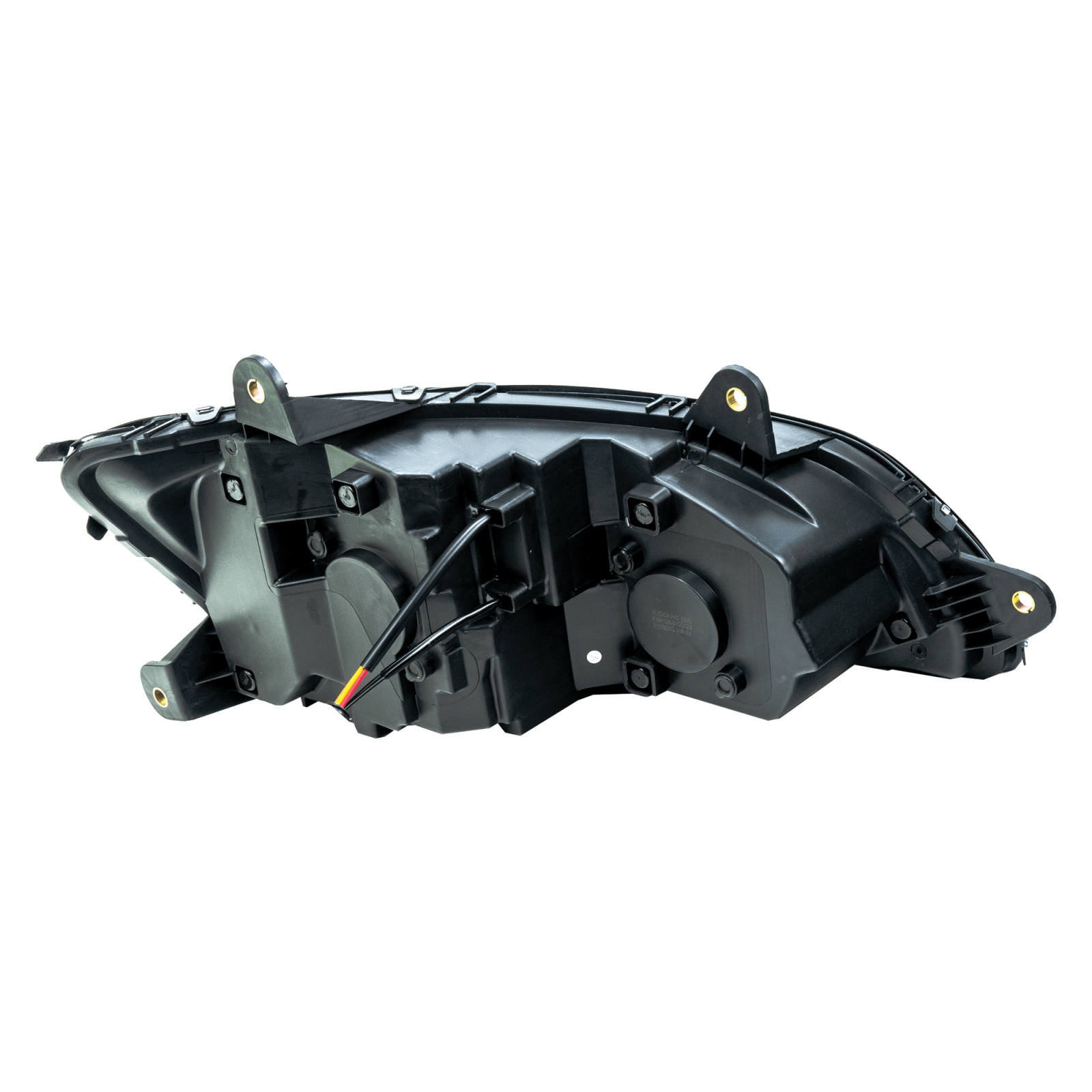 Vivid KENW01 Brilliant Series Kenworth T660 Led Headlight Black Driver 2008-2017 | GarageAndFab.com