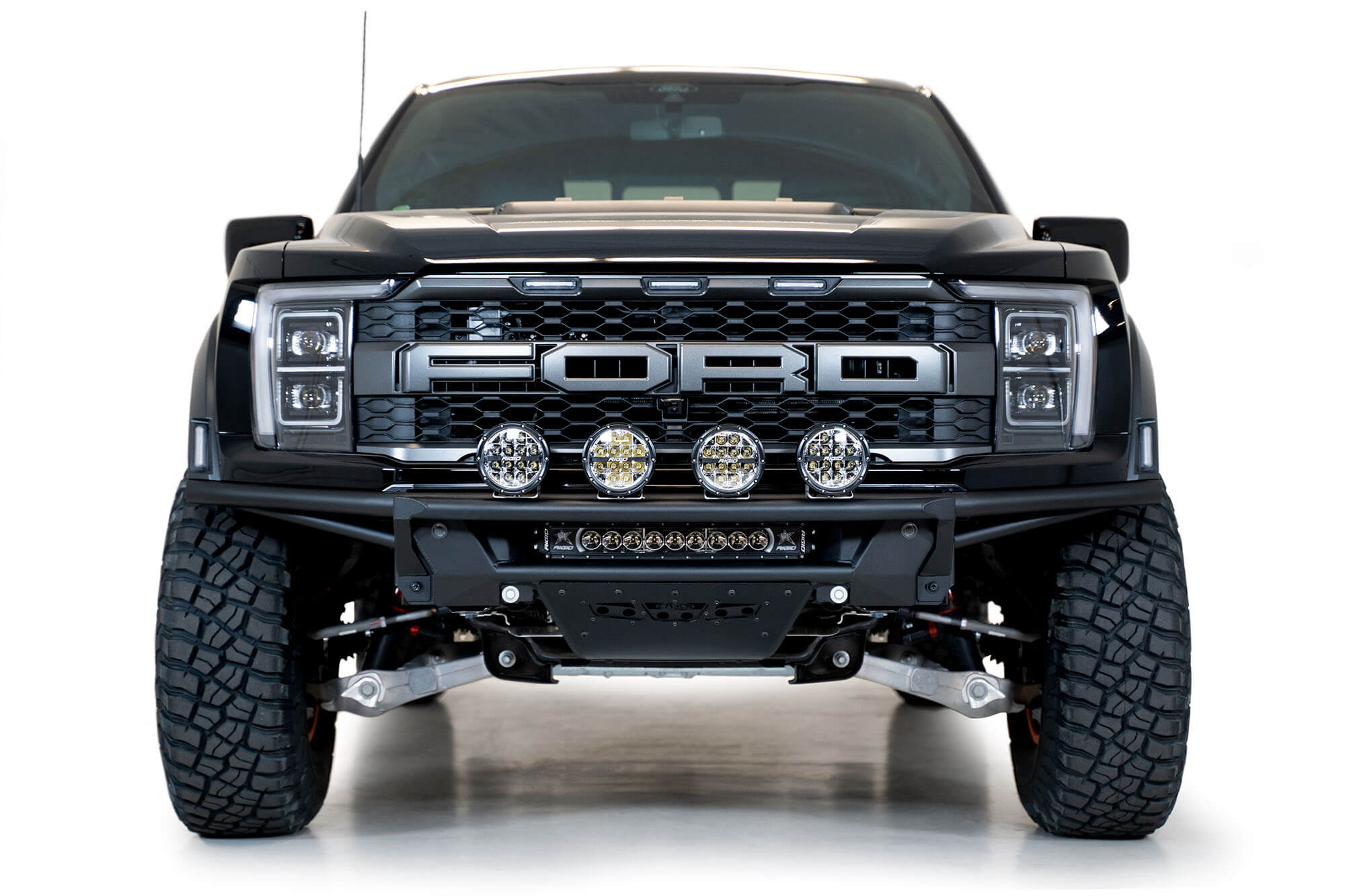 ADD Offroad 2021-2022 Ford Raptor Pro Bolt-On Add-On Light Hoop L2157021701Na | GarageAndFab.com