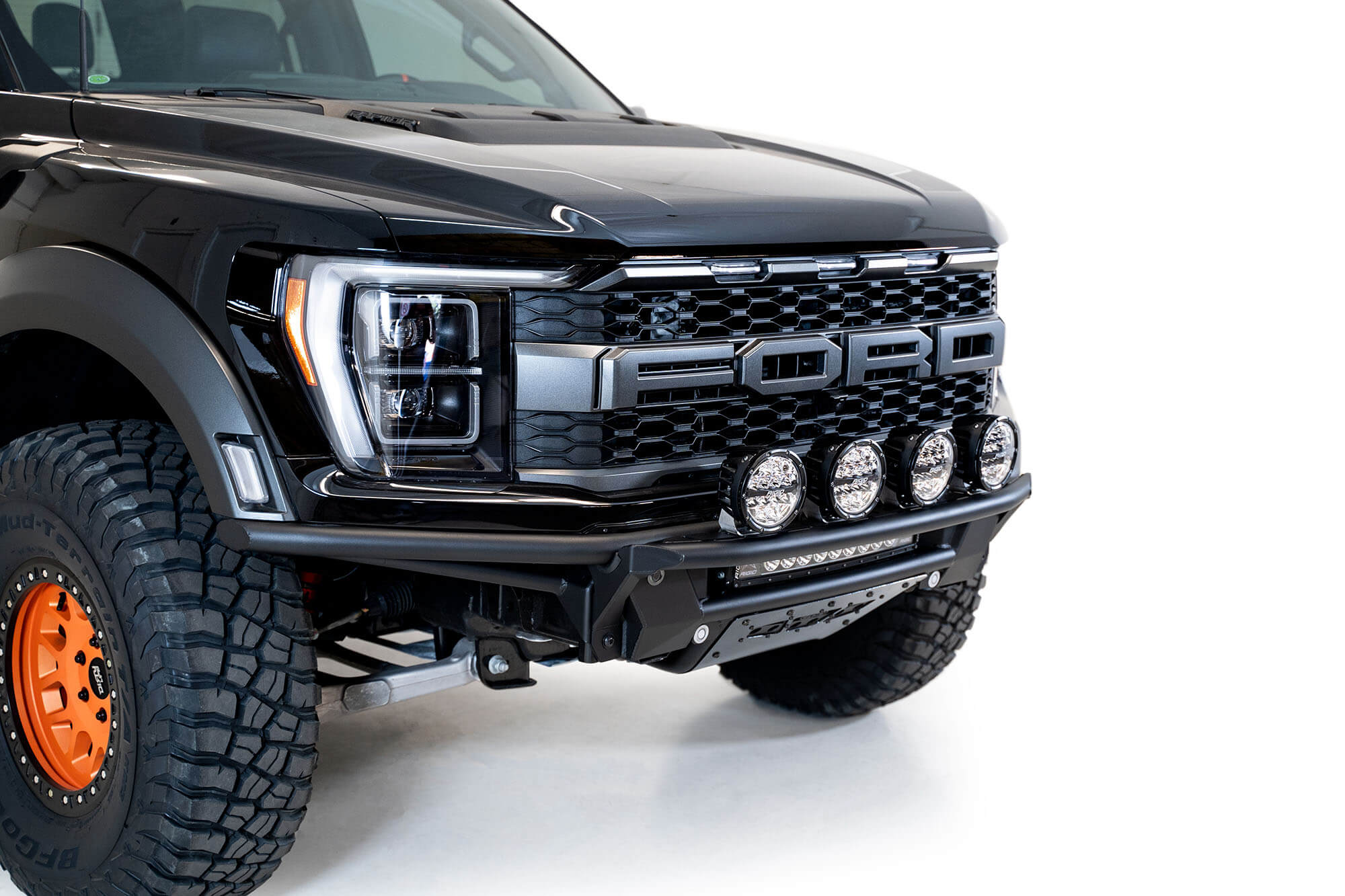 ADD Offroad 2021-2022 Ford Raptor Pro Bolt-On Add-On Light Hoop L2157021701Na | GarageAndFab.com