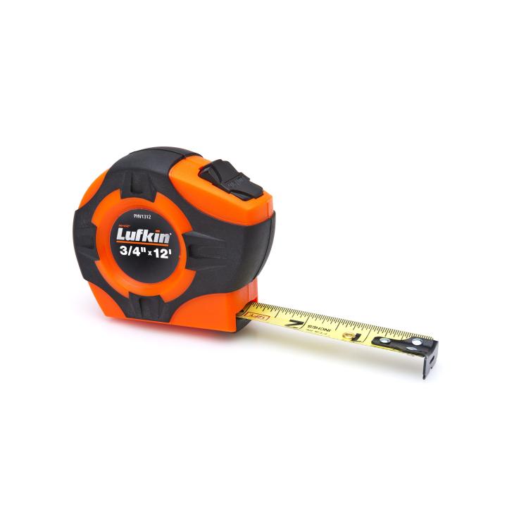 Lufkin Tape,3/4"X12',Engineers,Hi-Viz Orange - LUF-PHV1312DN | GarageAndFab.com