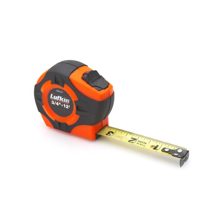 Lufkin Tape,3/4"X12',Hi-Viz Orange - LUF-PHV1312N | GarageAndFab.com