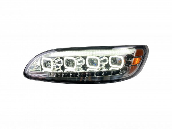 Vivid PETE03-C Brilliant Series Peterbilt Led 386 387 330 335 382 384 Driver 2005-2021 Chrome | GarageAndFab.com
