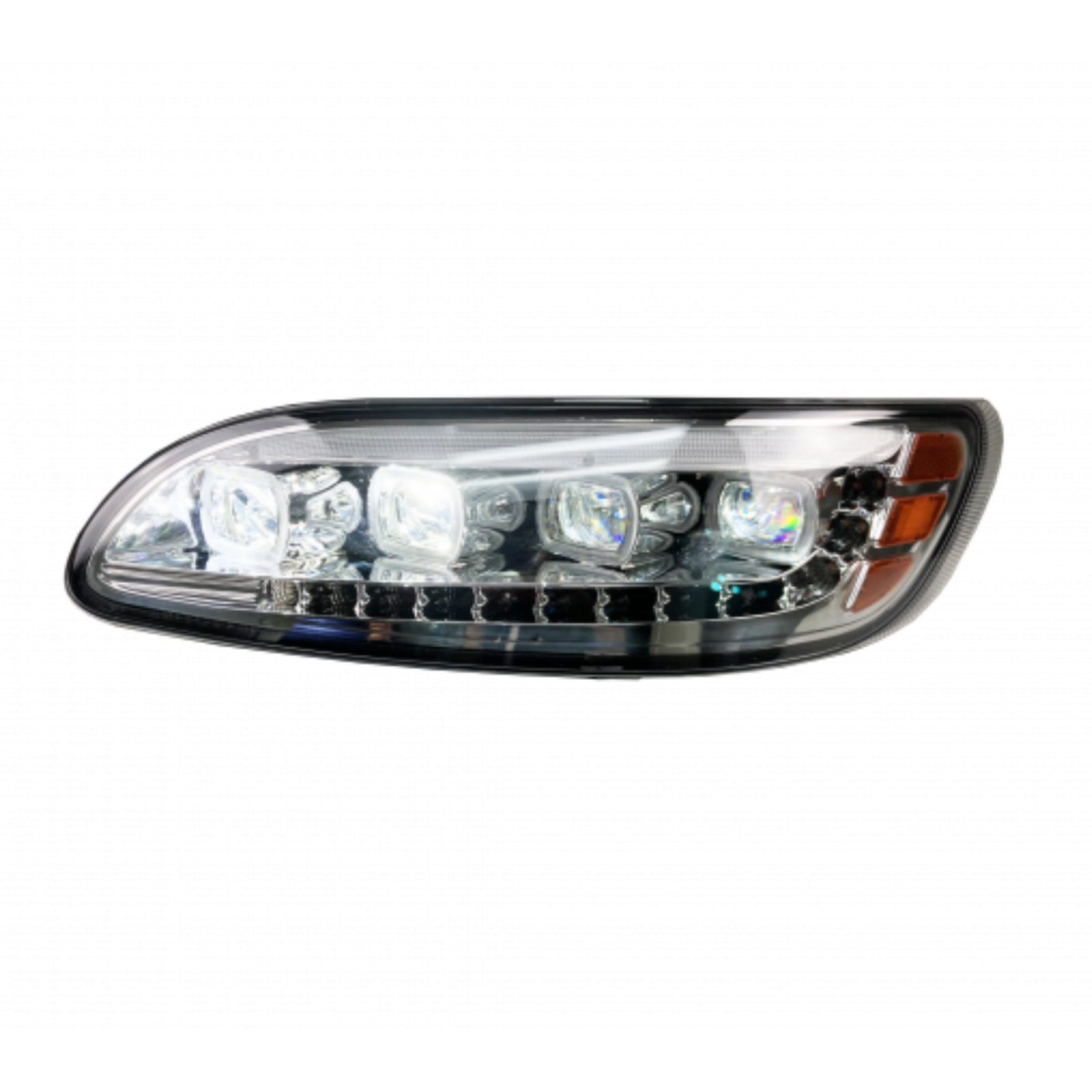 Vivid PETE03-C Brilliant Series Peterbilt Led 386 387 330 335 382 384 Driver 2005-2021 Chrome | GarageAndFab.com