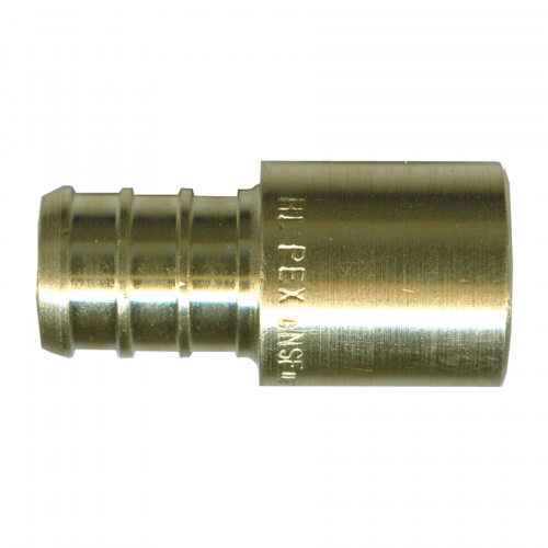 Fairview Pex Adptr 3/4x3/4 M.Sweat;Lead Free Brass Item #: FVF-LF-PEX-125SW-14 | GarageAndFab.com