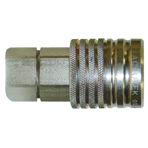 Fairview 2-Way Slv Agricultural Coupler;1/2x1/2FPT Item #: FVF-QD-AGC8-8F | GarageAndFab.com