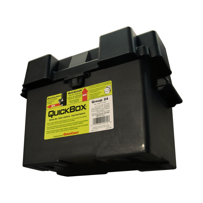 Quick Cable 120171-001 Group 24 Battery Box | GarageAndFab.com | Munro Industries