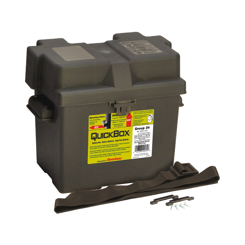 Quick Cable 120171-001 Group 24 Battery Box | GarageAndFab.com | Munro Industries