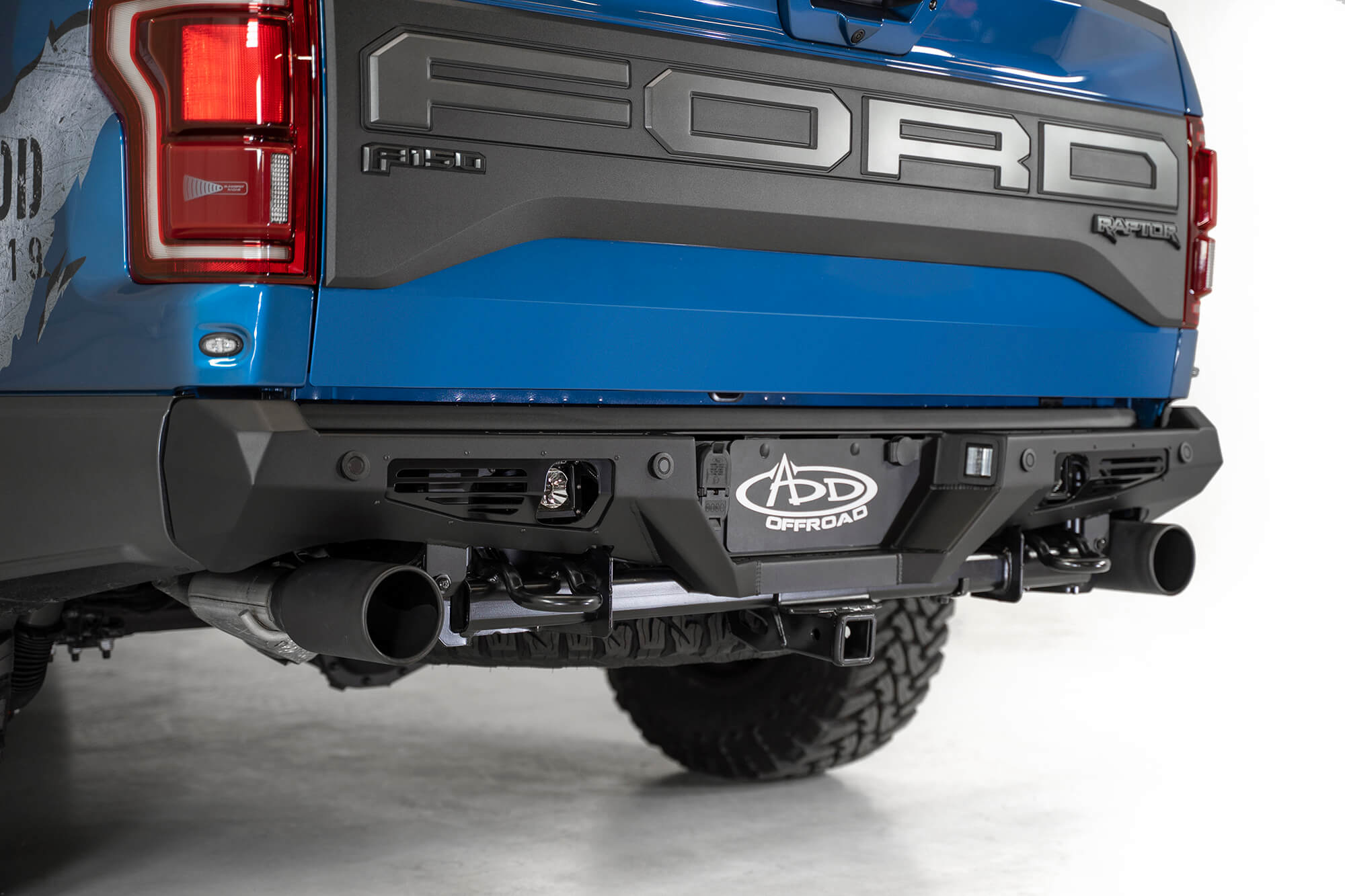 ADD Offroad 2017-2020 Ford Raptor Bomber Rear Bumper R110011370103 | GarageAndFab.com
