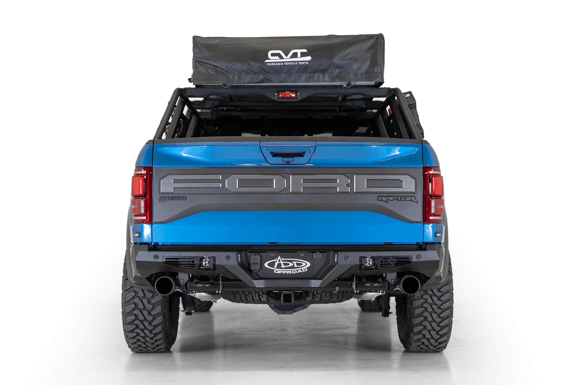 ADD Offroad 2017-2020 Ford Raptor Bomber Rear Bumper R110011370103 | GarageAndFab.com