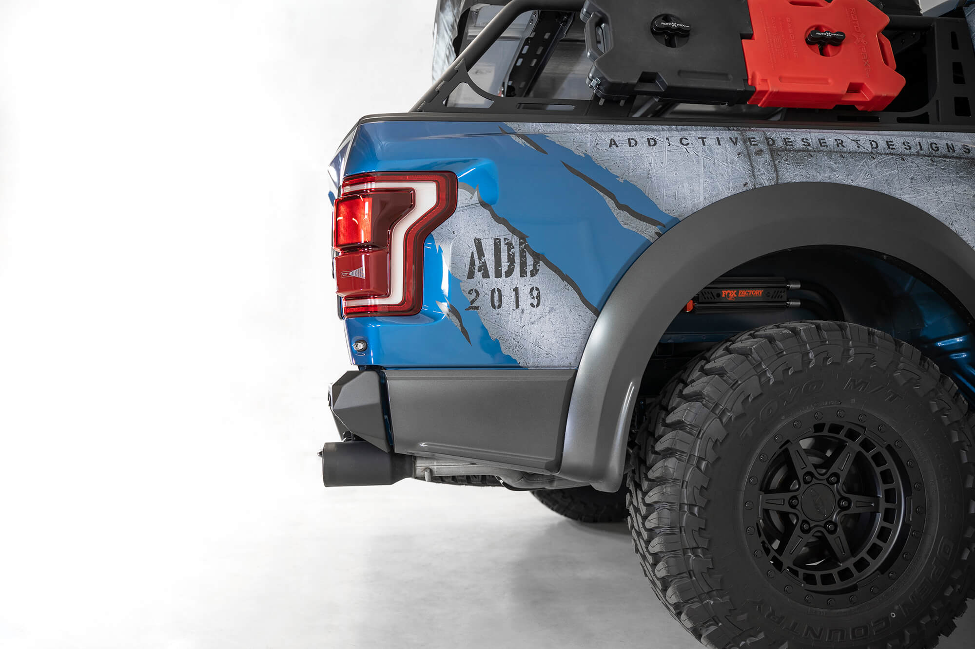 ADD Offroad 2017-2020 Ford Raptor Bomber Rear Bumper R110011370103 | GarageAndFab.com