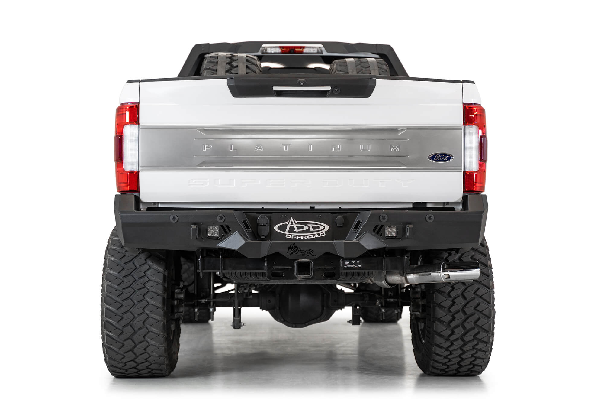 ADD Offroad 2017-2022 Ford Super Duty Bomber Hd Rear Bumper R160051280103 | GarageAndFab.com