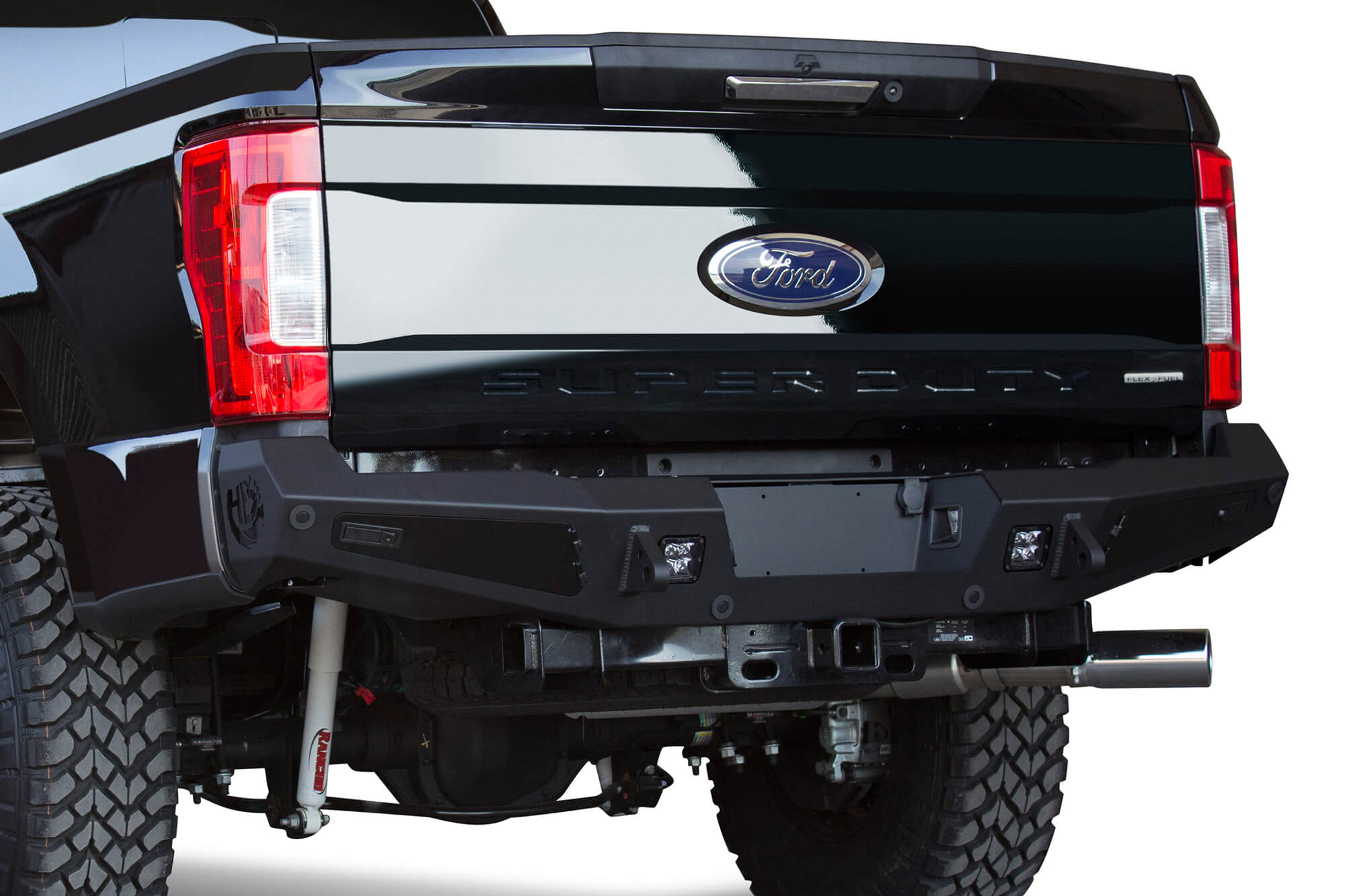 ADD Offroad 2017-2022 Ford Super Duty Honeybadger Rear Bumper R167301280103 | GarageAndFab.com