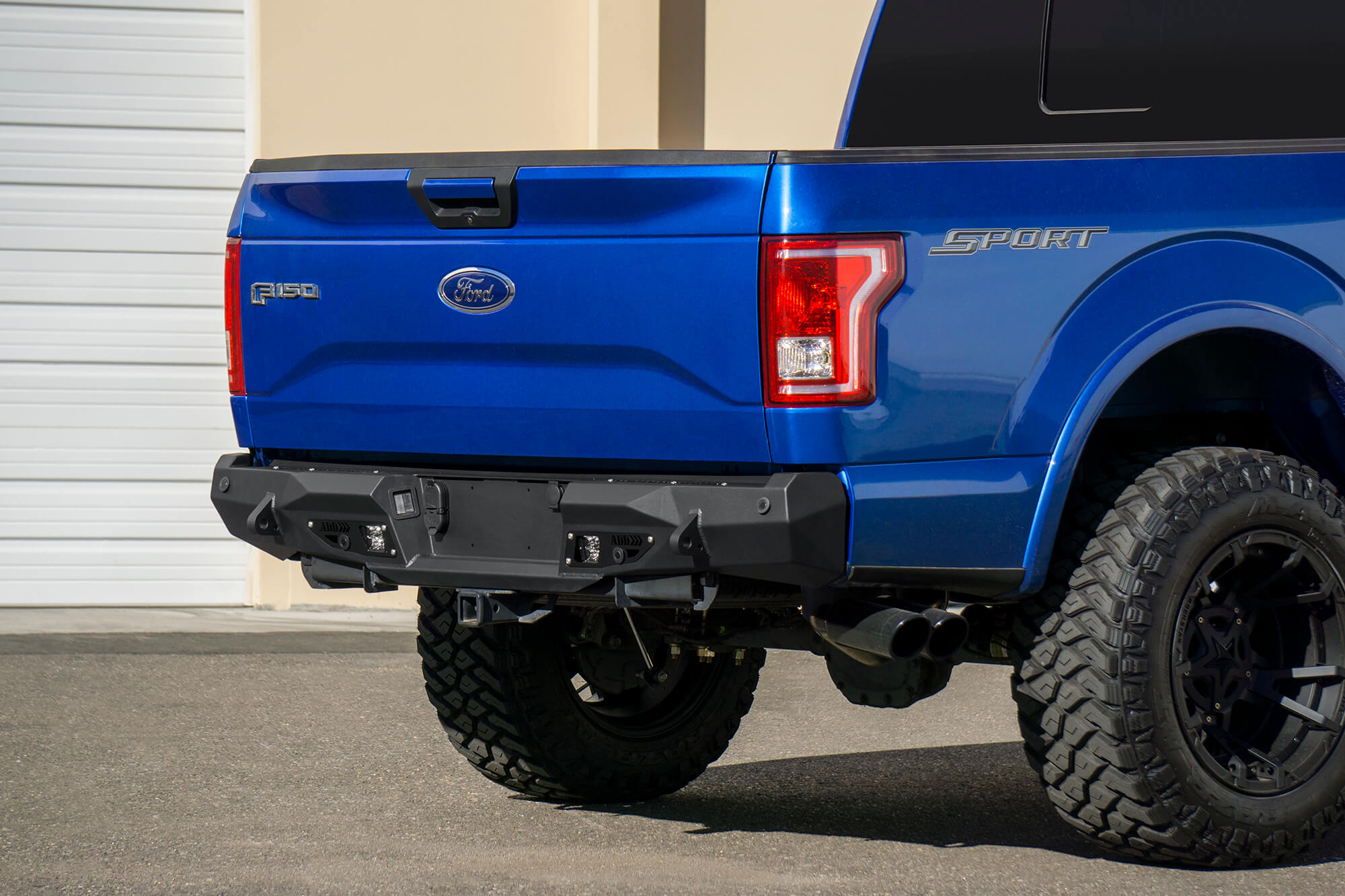 ADD Offroad 2015-2020 Ford F-150 Stealth Fighter Rear Bumper R181231280103 | GarageAndFab.com