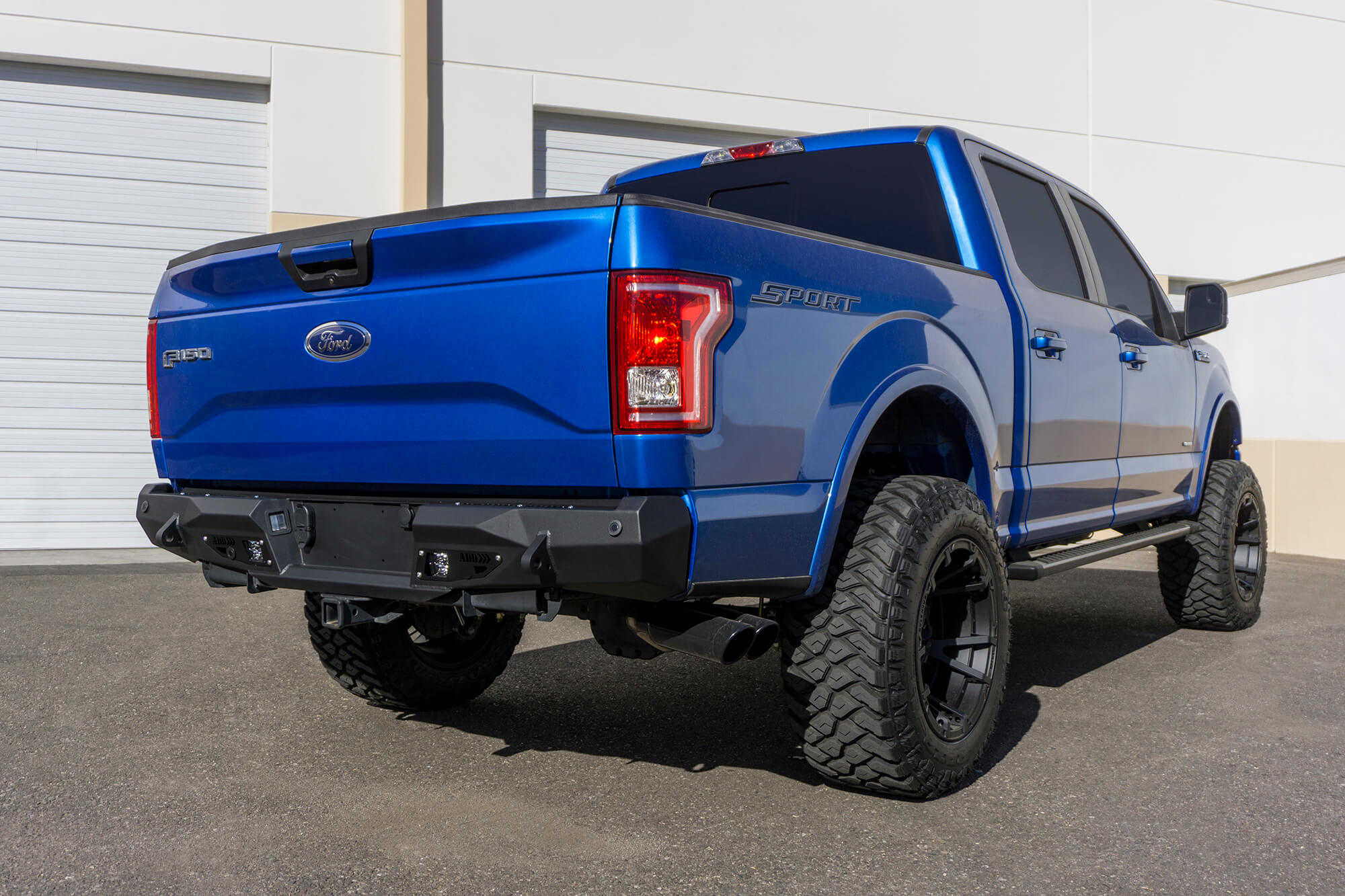 ADD Offroad 2015-2020 Ford F-150 Stealth Fighter Rear Bumper R181231280103 | GarageAndFab.com