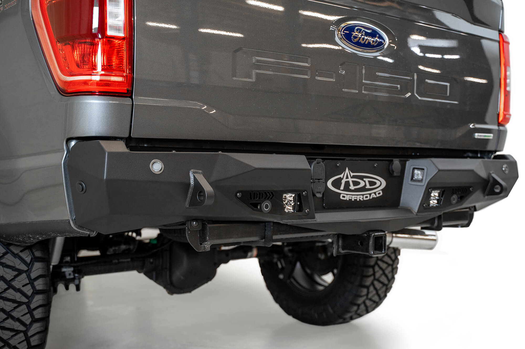 ADD Offroad 2021 Ford F-150 Stealth Fighter Rear Bumper R191231280103 | GarageAndFab.com