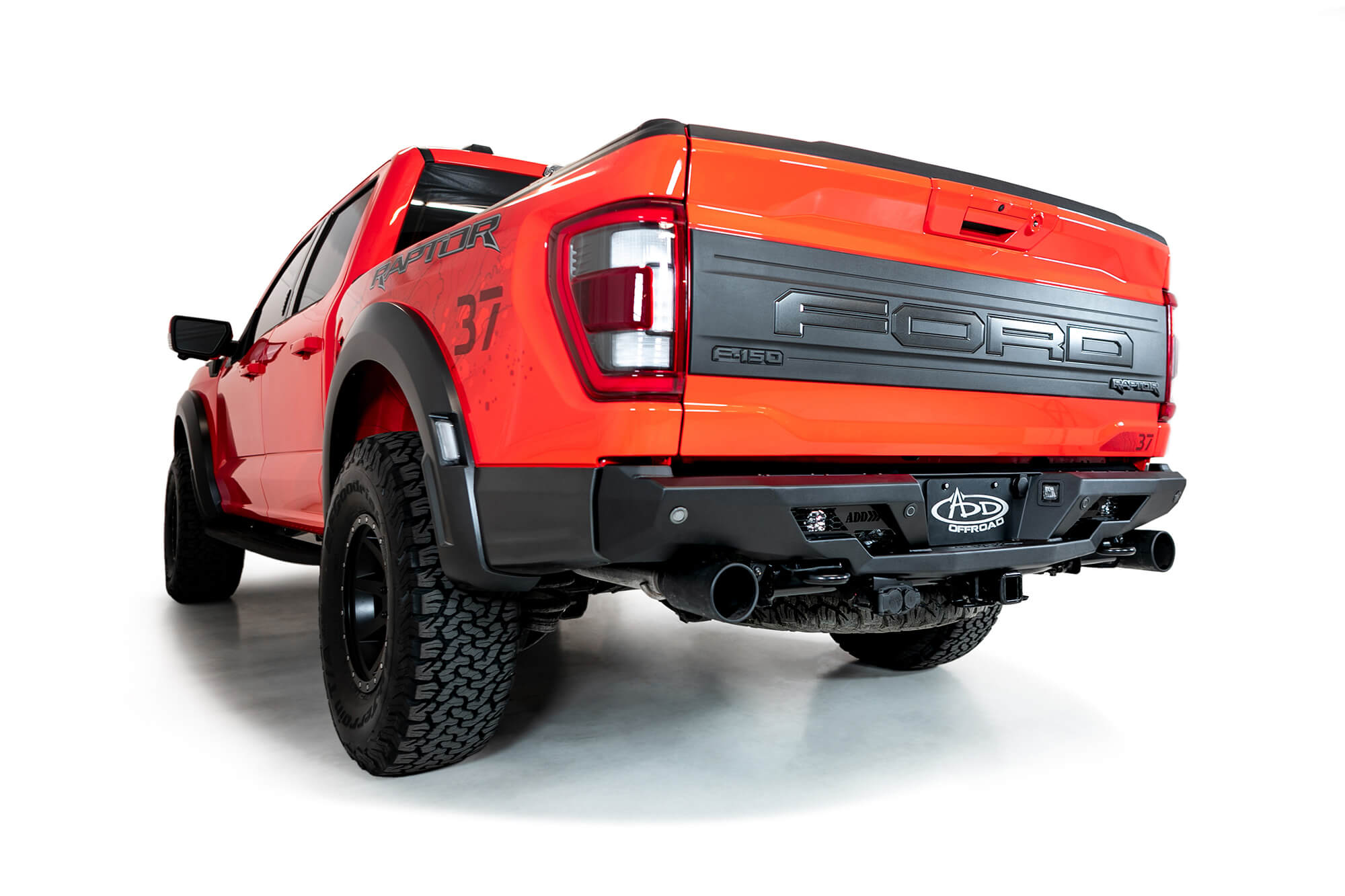 ADD Offroad 2021-2022 Ford Raptor Stealth Fighter Rear Bumper R210081090103 | GarageAndFab.com