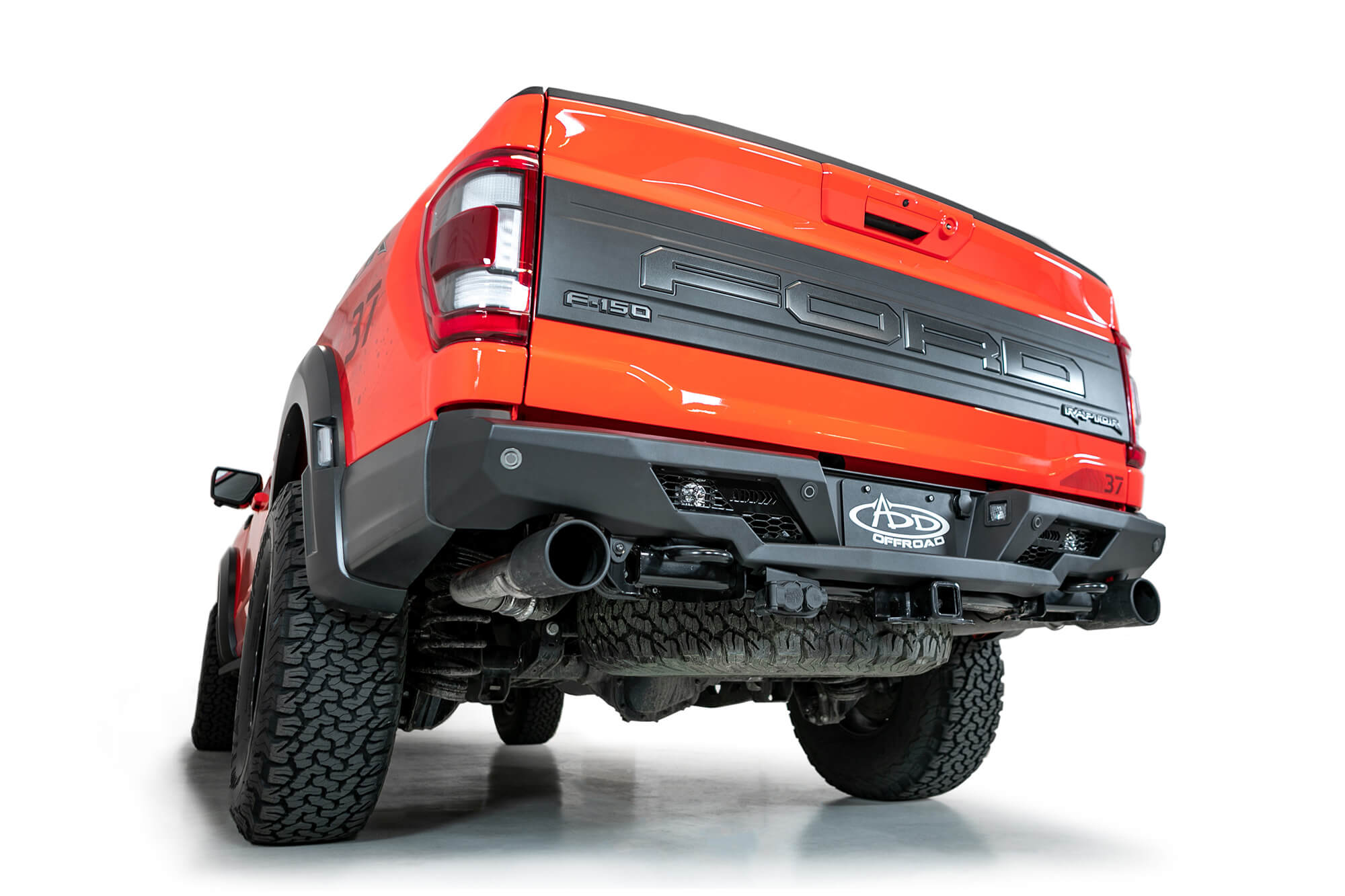 ADD Offroad 2021-2022 Ford Raptor Stealth Fighter Rear Bumper R210081090103 | GarageAndFab.com