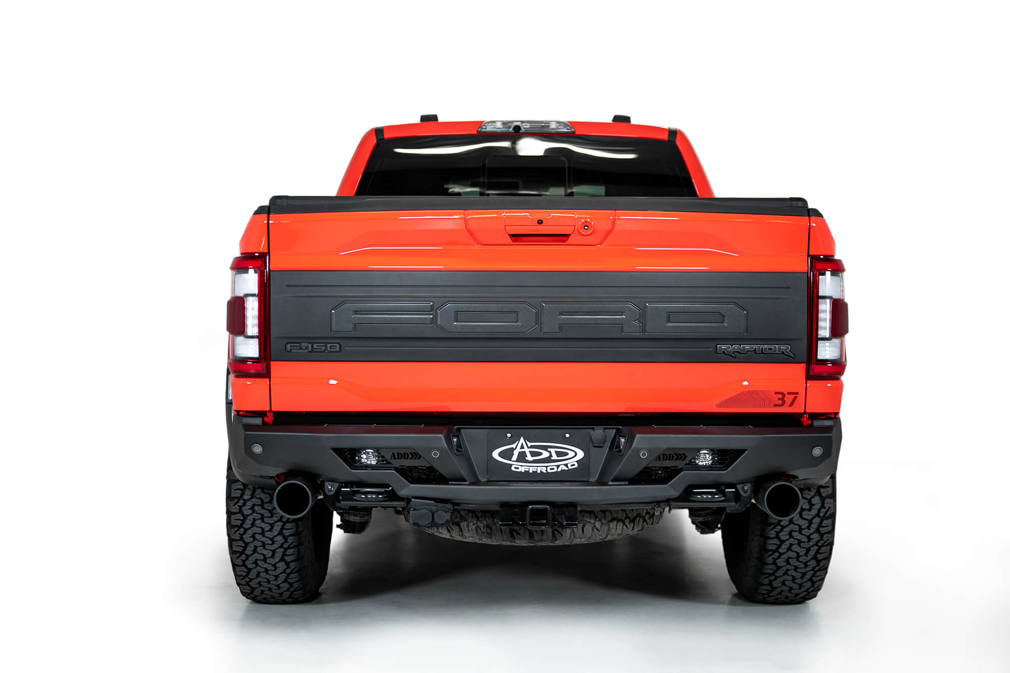 ADD Offroad 2021-2022 Ford Raptor Stealth Fighter Rear Bumper R210081090103 | GarageAndFab.com