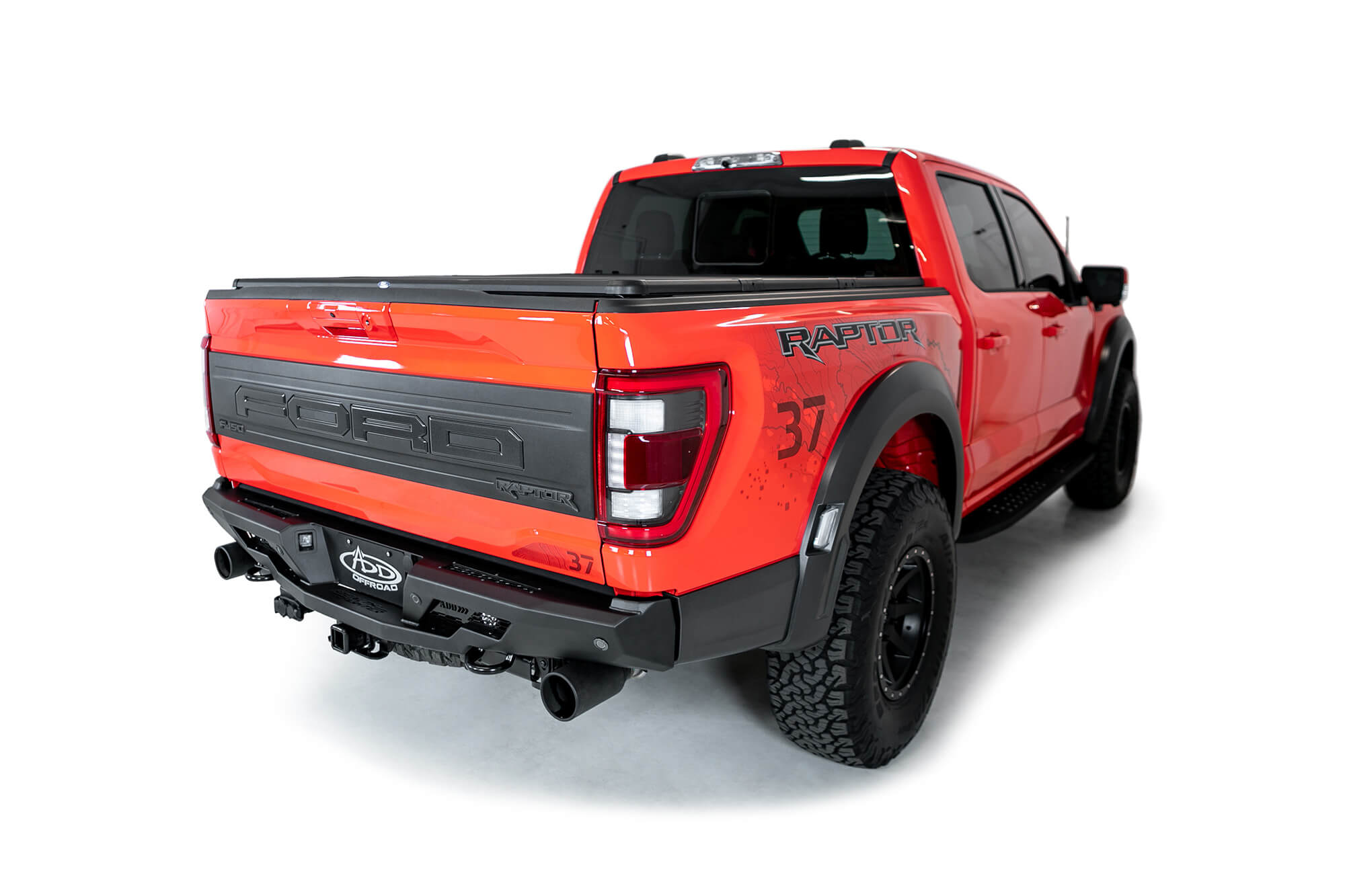 ADD Offroad 2021-2022 Ford Raptor Stealth Fighter Rear Bumper R210081090103 | GarageAndFab.com