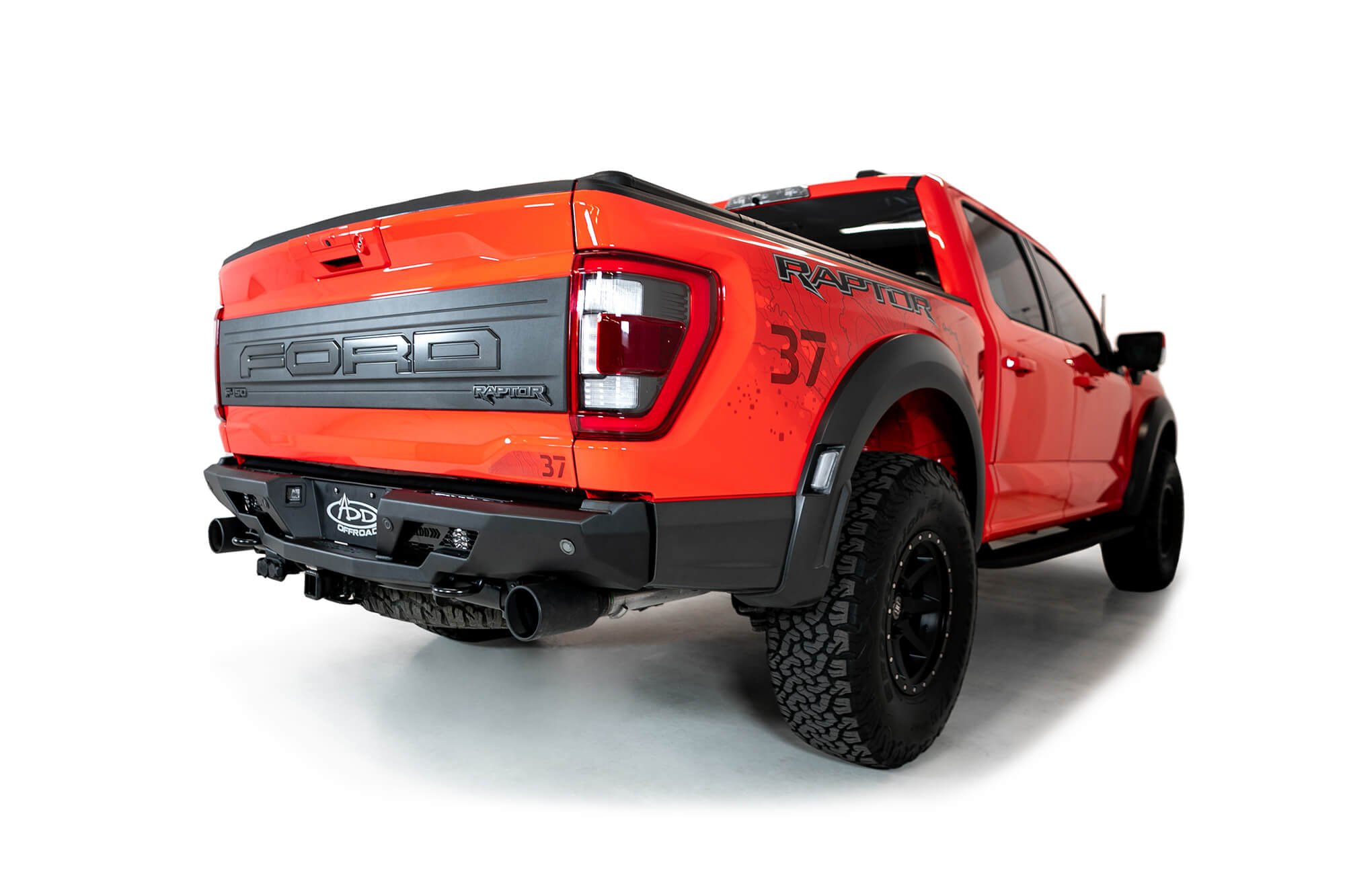 ADD Offroad 2021-2022 Ford Raptor Stealth Fighter Rear Bumper R210081090103 | GarageAndFab.com