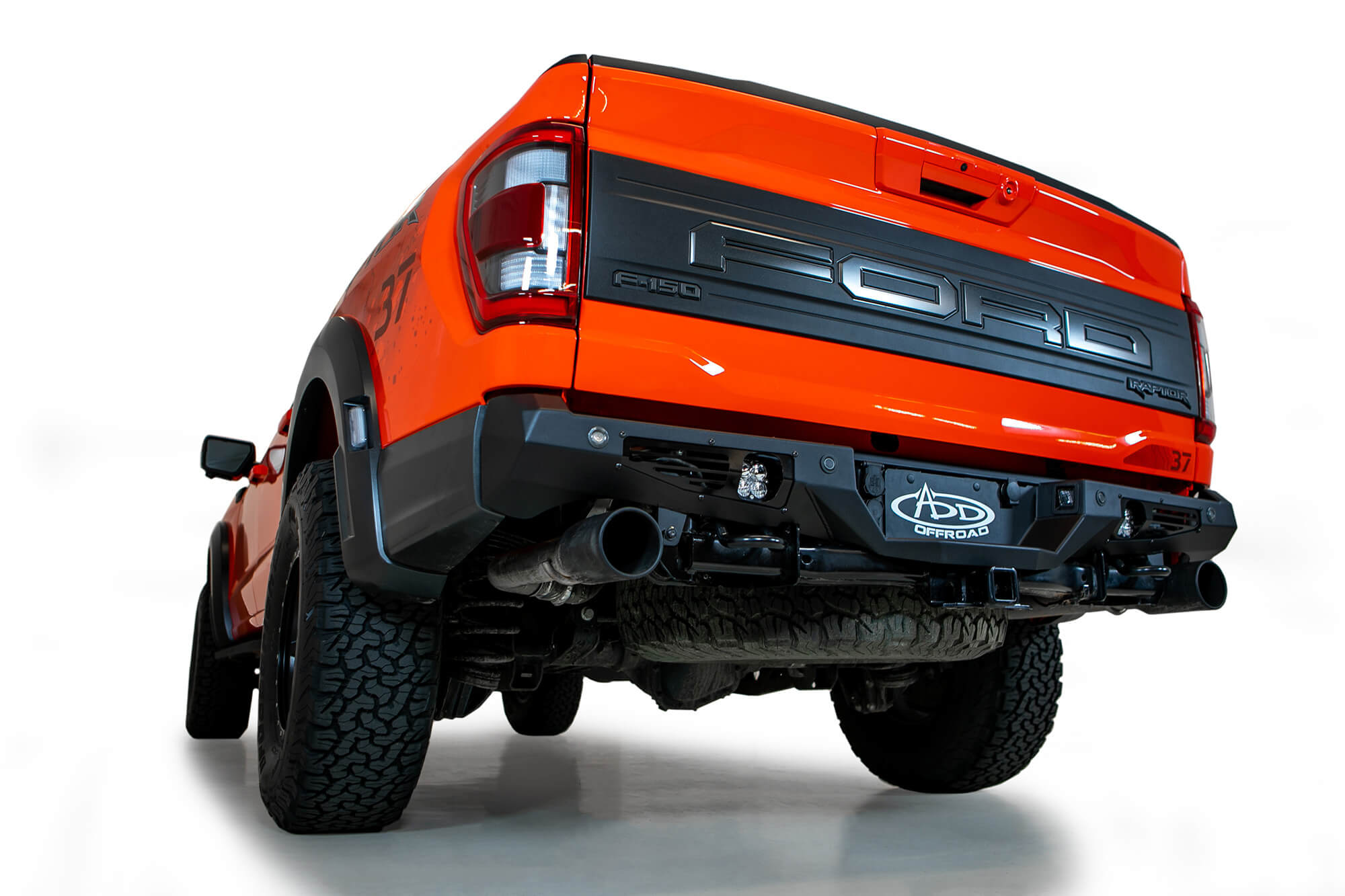 ADD Offroad 2021-2022 Ford Raptor Bomber Rear Bumper R210141370103 | GarageAndFab.com