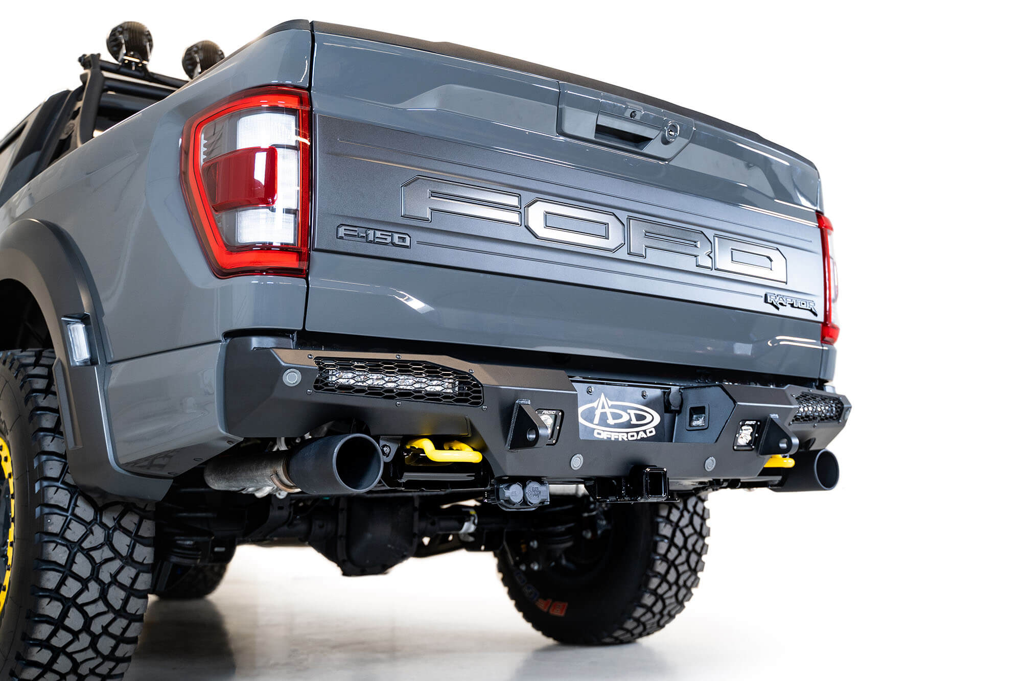 ADD Offroad 2021-2022 Ford Raptor Honeybadger Rear Bumper R210151430103 | GarageAndFab.com