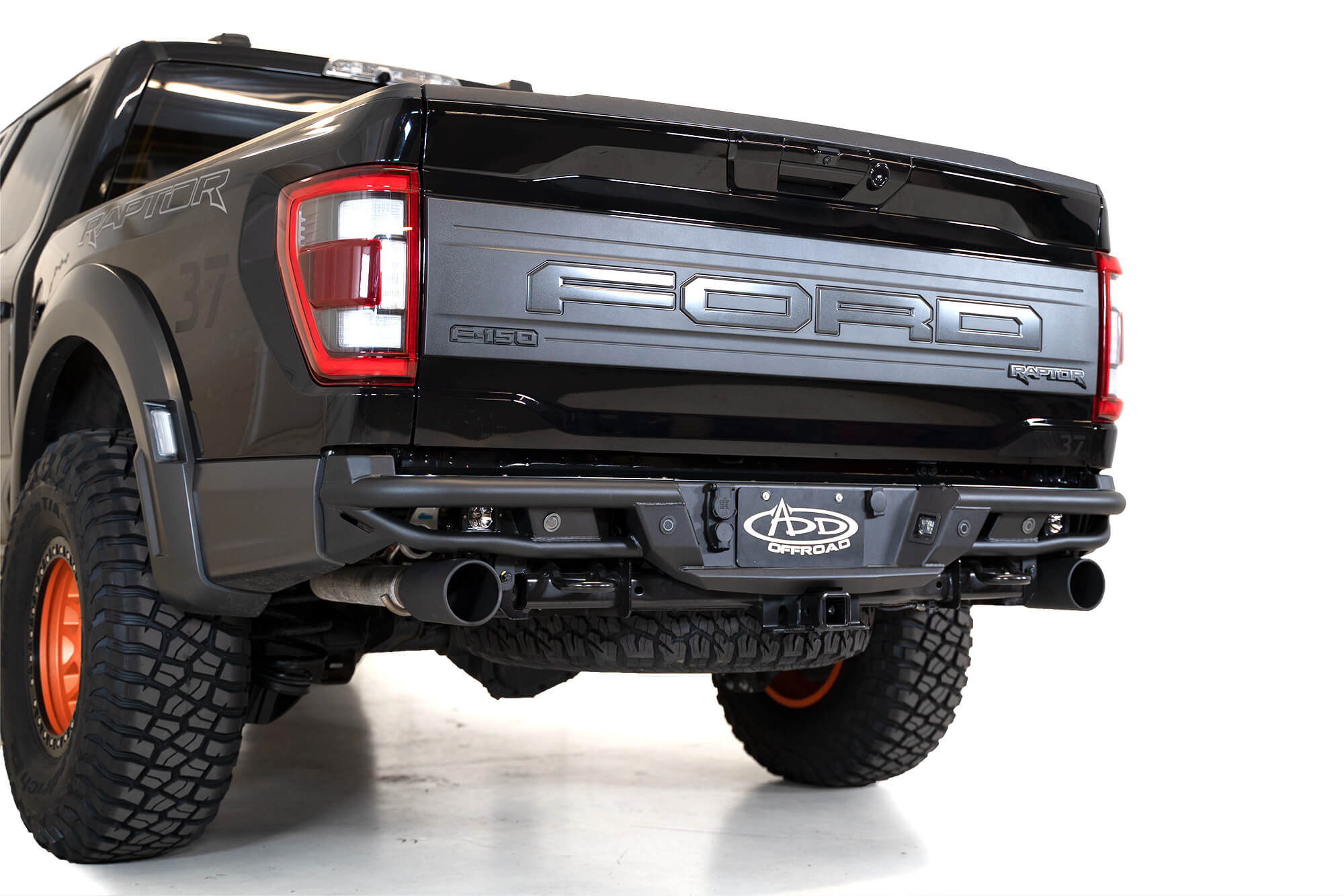 ADD Offroad 2021-2022 Ford Raptor Pro Bolt-On Rear Bumper R218571280103 | GarageAndFab.com
