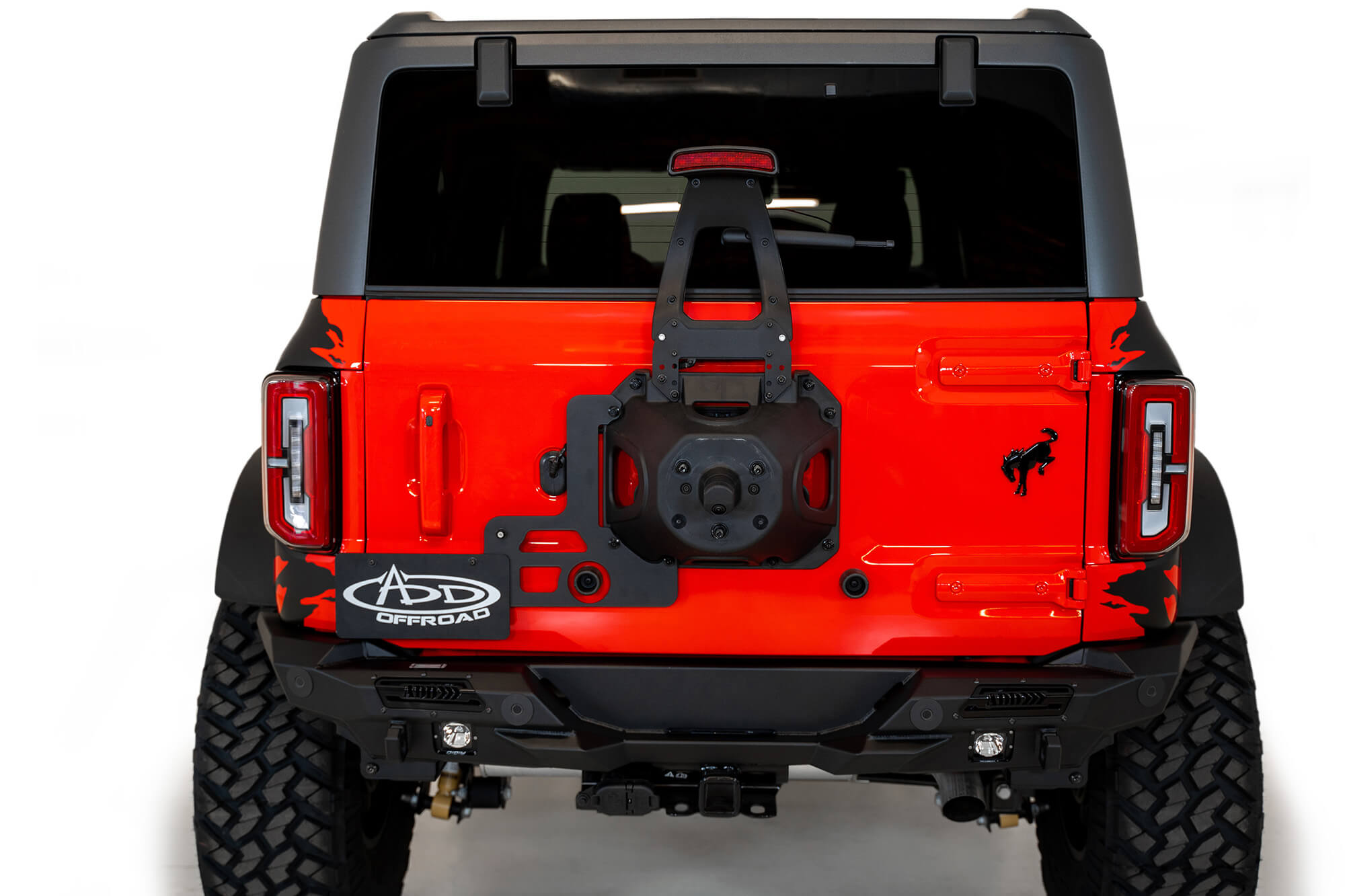ADD Offroad 2021-2022 Ford Bronco Stealth Fighter Rear Bumper R230081370103 | GarageAndFab.com