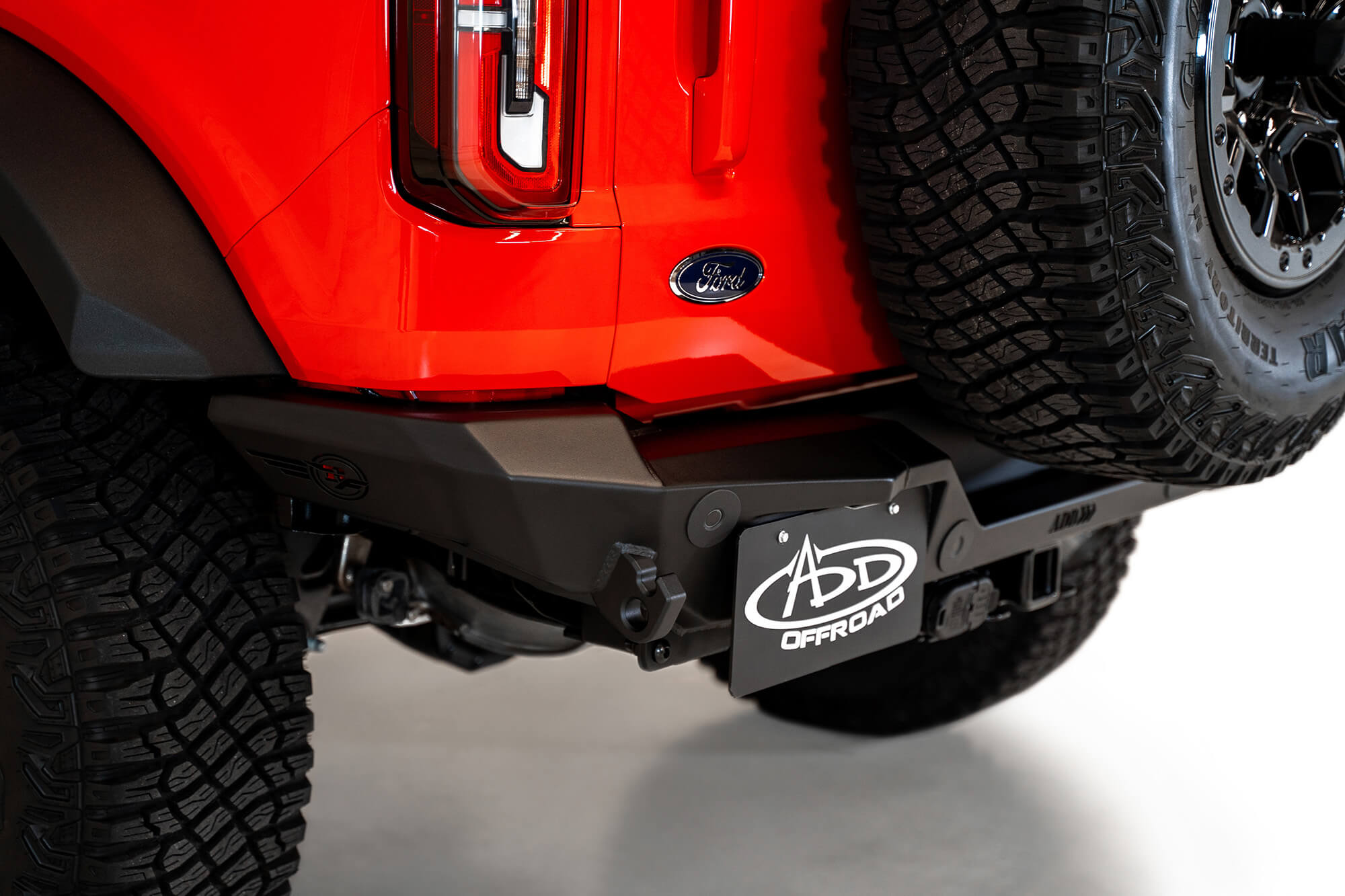 ADD Offroad 2021-2022 Ford Bronco Rock Fighter Rear Bumper R23012Na01Na | GarageAndFab.com