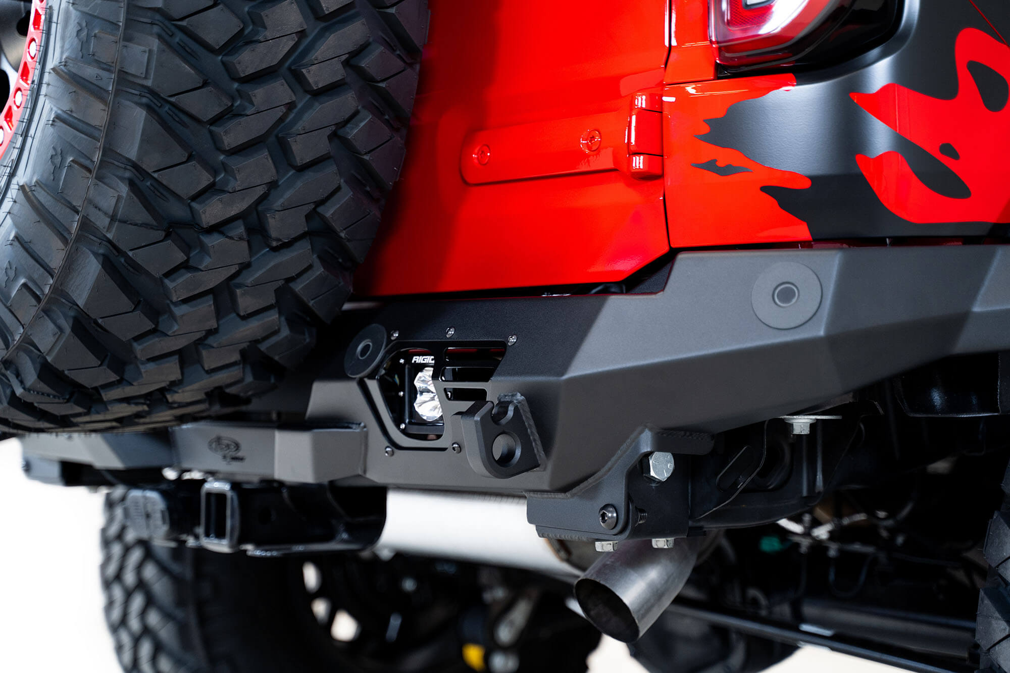 ADD Offroad 2021-2022 Ford Bronco Bomber Rear Bumper R230141090103 | GarageAndFab.com