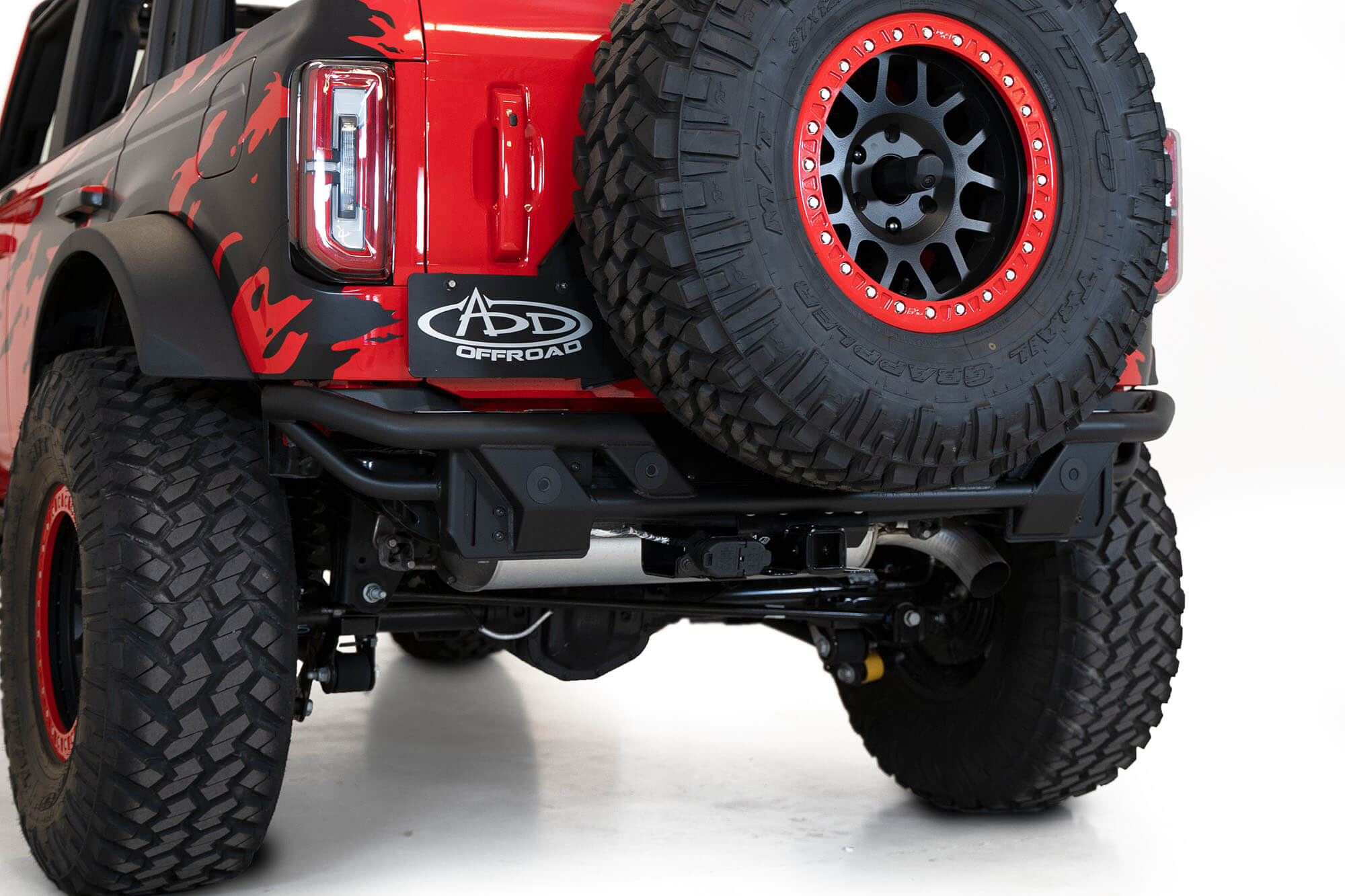 ADD Offroad 2021-2023 Ford Bronco Pro Bolt-On Rear Bumper R23857Na0103 | GarageAndFab.com