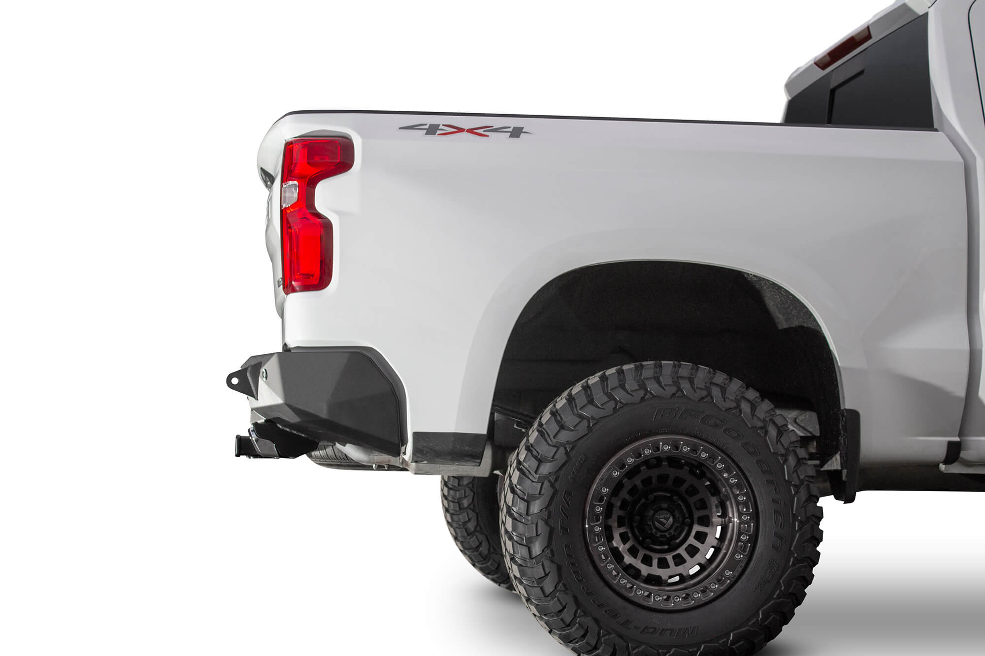 ADD Offroad 2019-2021 Chevy/Gmc 1500 Stealth Fighter Rear Bumper W/ Exhaust Tips R441051280103 | GarageAndFab.com