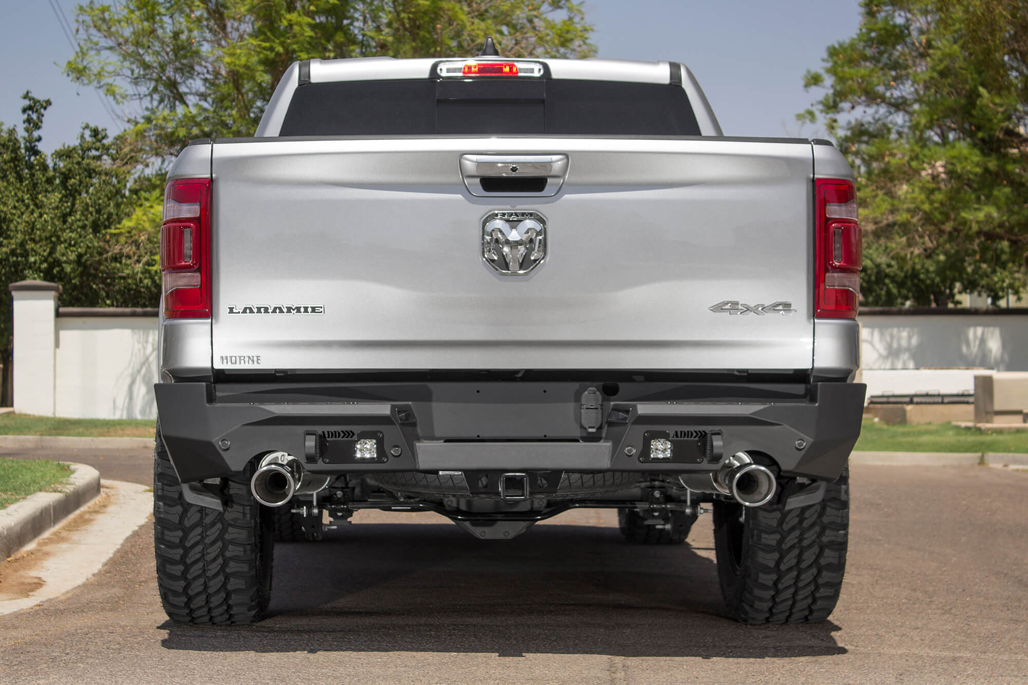 ADD Offroad 2019-2022 Ram 1500 Stealth Fighter Rear Bumper W/6 Backup Sensors R551281280103 | GarageAndFab.com