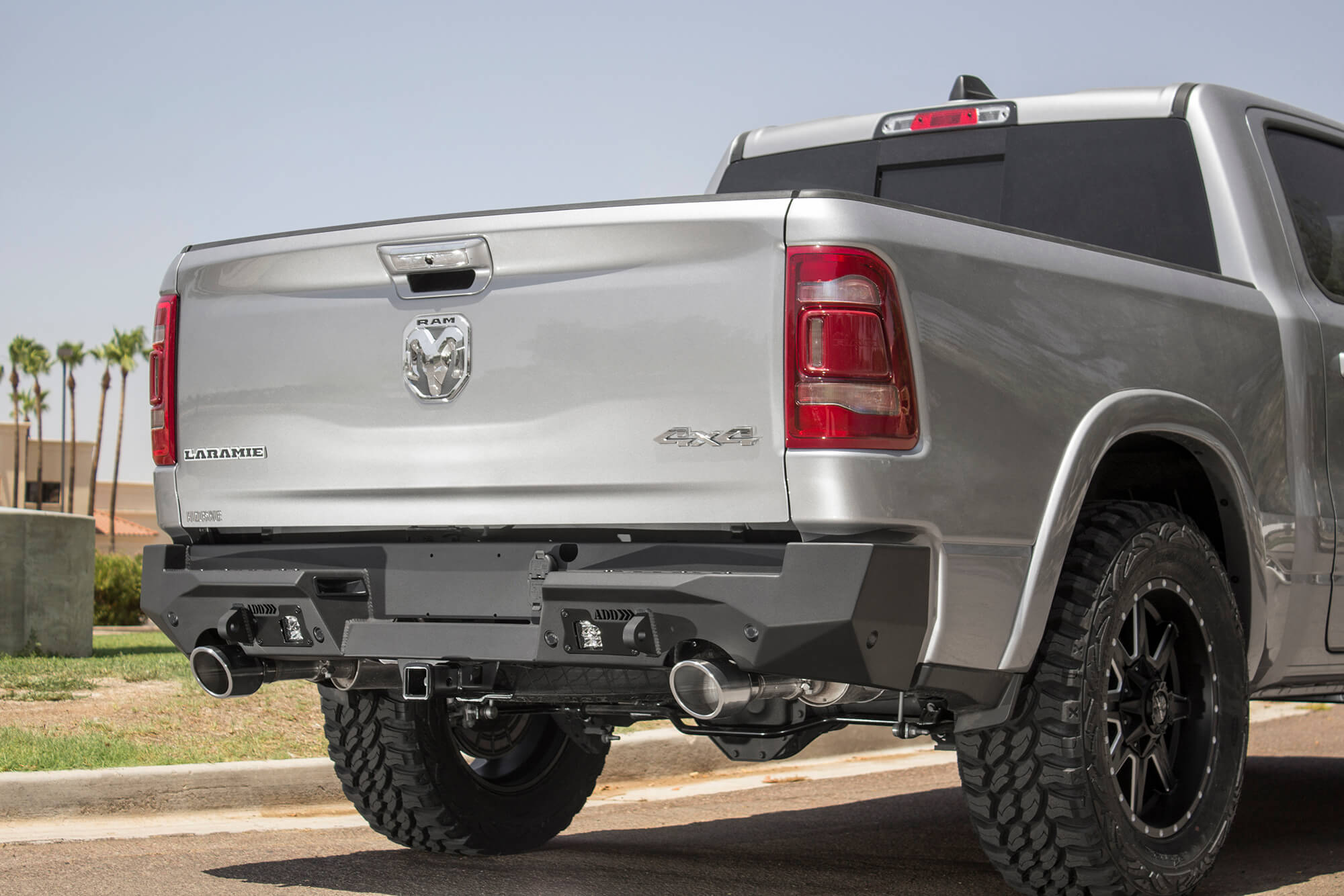 ADD Offroad 2019-2022 Ram 1500 Stealth Fighter Rear Bumper W/6 Backup Sensors R551281280103 | GarageAndFab.com