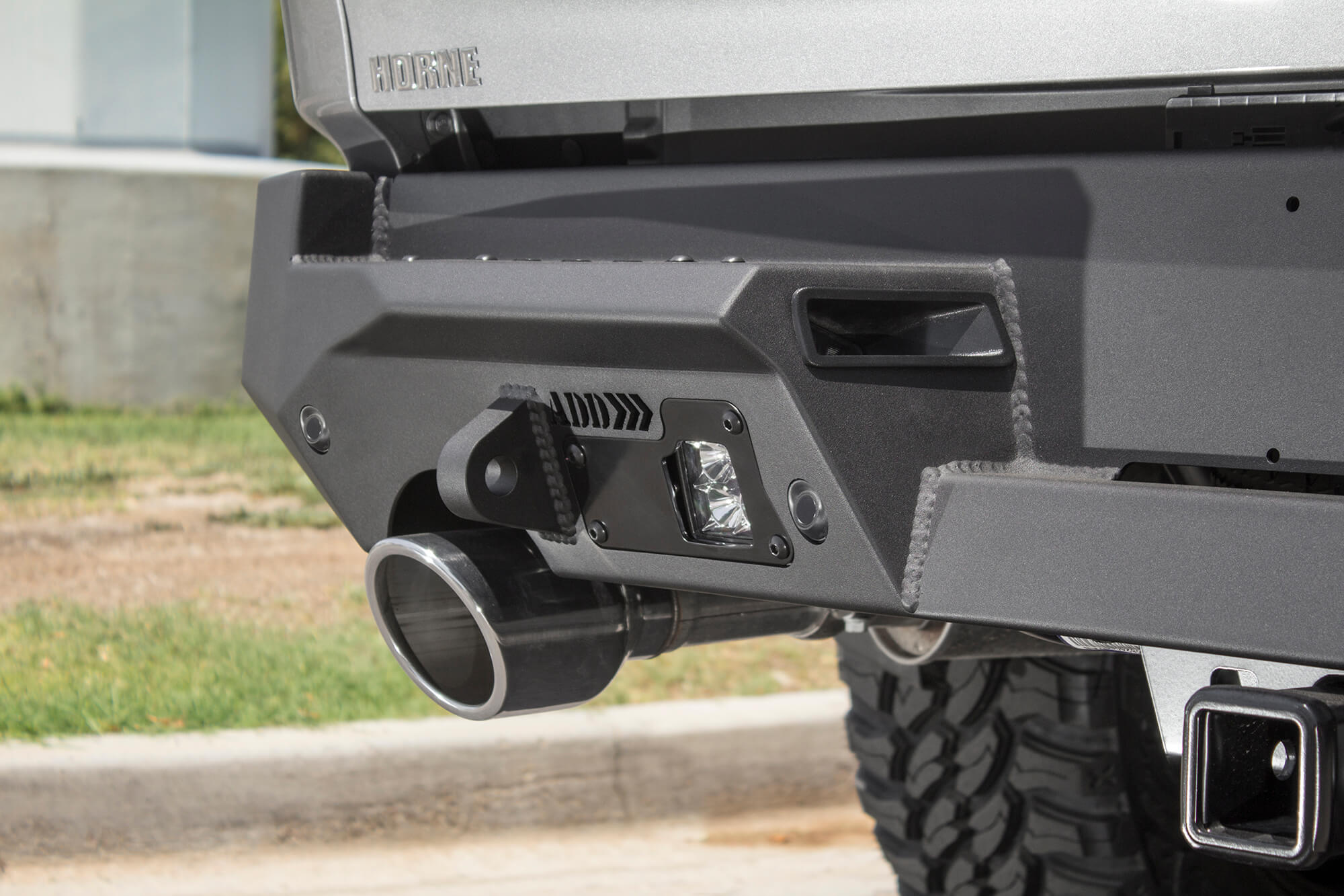 ADD Offroad 2019-2022 Ram 1500 Stealth Fighter Rear Bumper W/6 Backup Sensors R551281280103 | GarageAndFab.com