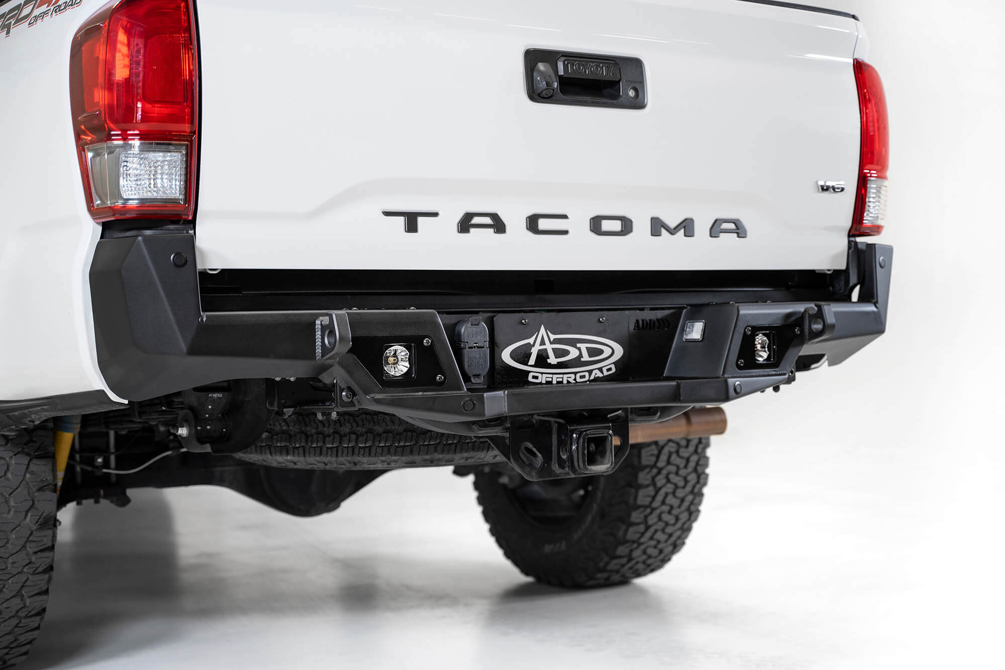ADD Offroad 2016 - 2023 Toyota Tacoma Stealth Fighter Rear Bumper F238100010214 | GarageAndFab.com