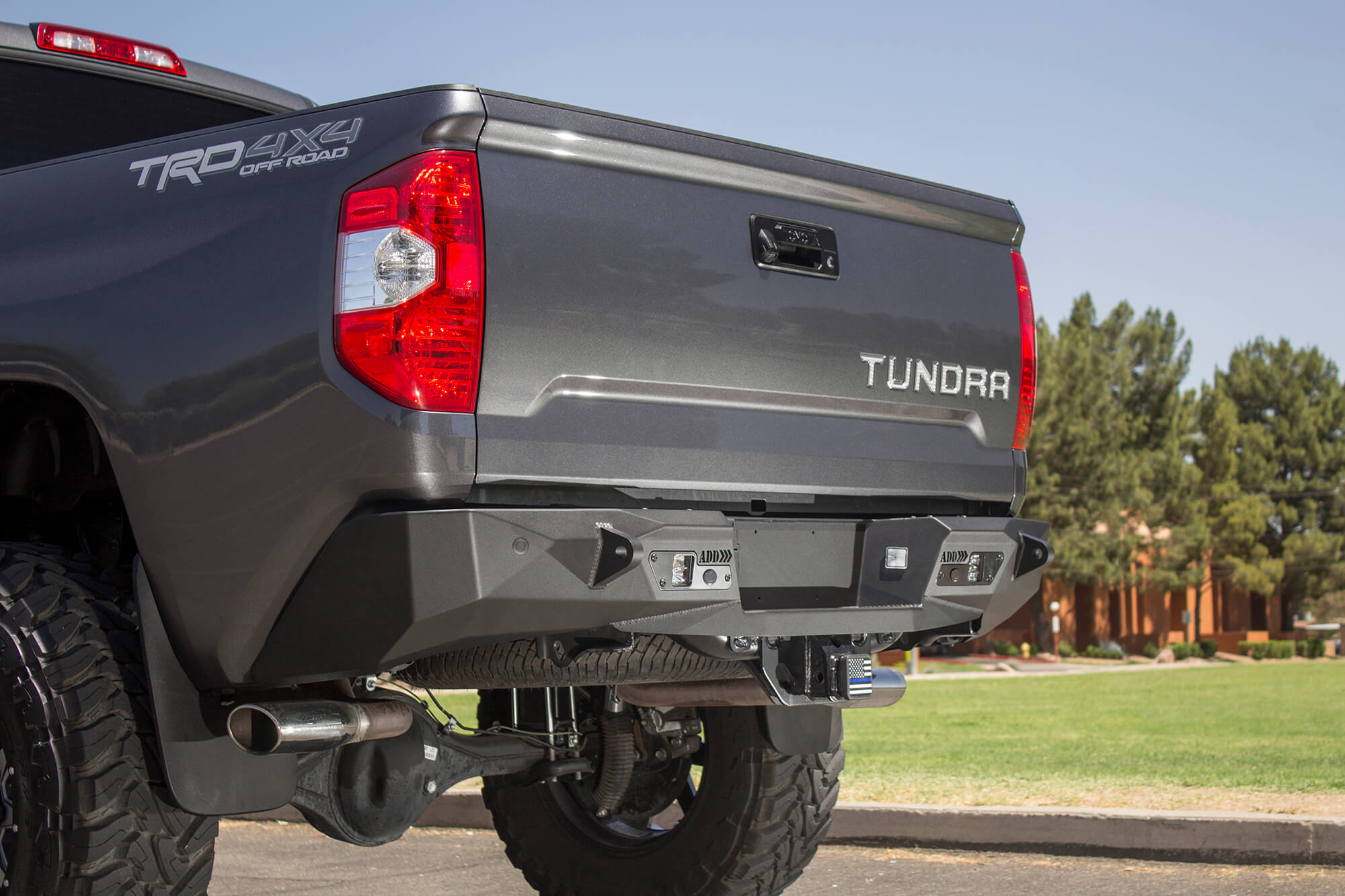 ADD Offroad 2014 - 2021 Toyota Tundra Stealth Fighter Rear Bumper R741231280103 | GarageAndFab.com