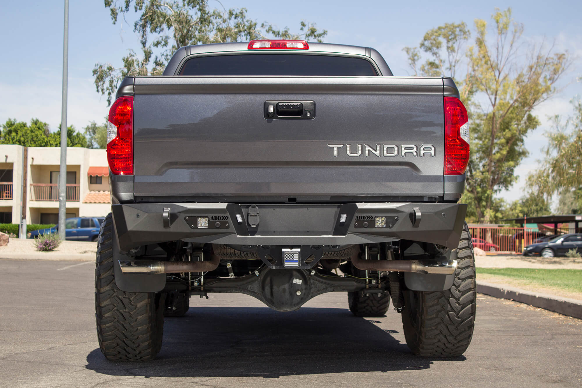 ADD Offroad 2014 - 2021 Toyota Tundra Stealth Fighter Rear Bumper R741231280103 | GarageAndFab.com
