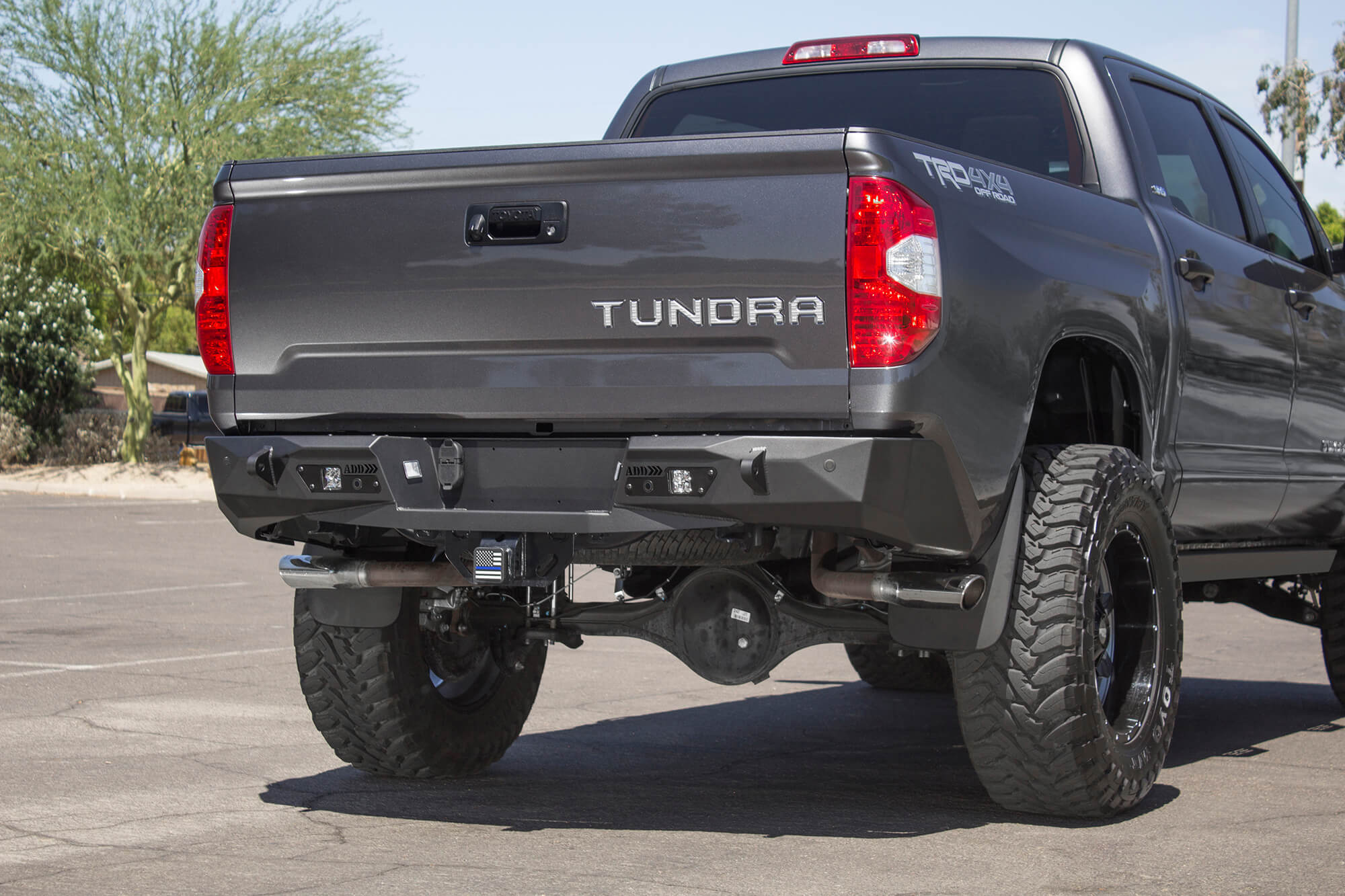 ADD Offroad 2014 - 2021 Toyota Tundra Stealth Fighter Rear Bumper R741231280103 | GarageAndFab.com