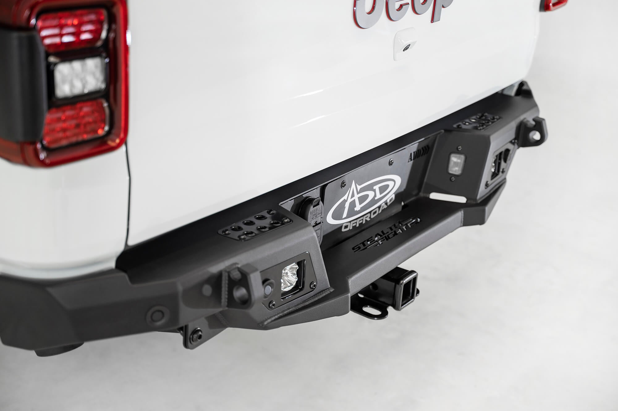 ADD Offroad 2020-2022 Jeep Gladiator Jt Stealth Fighter Rear Bumper R971241280103 | GarageAndFab.com