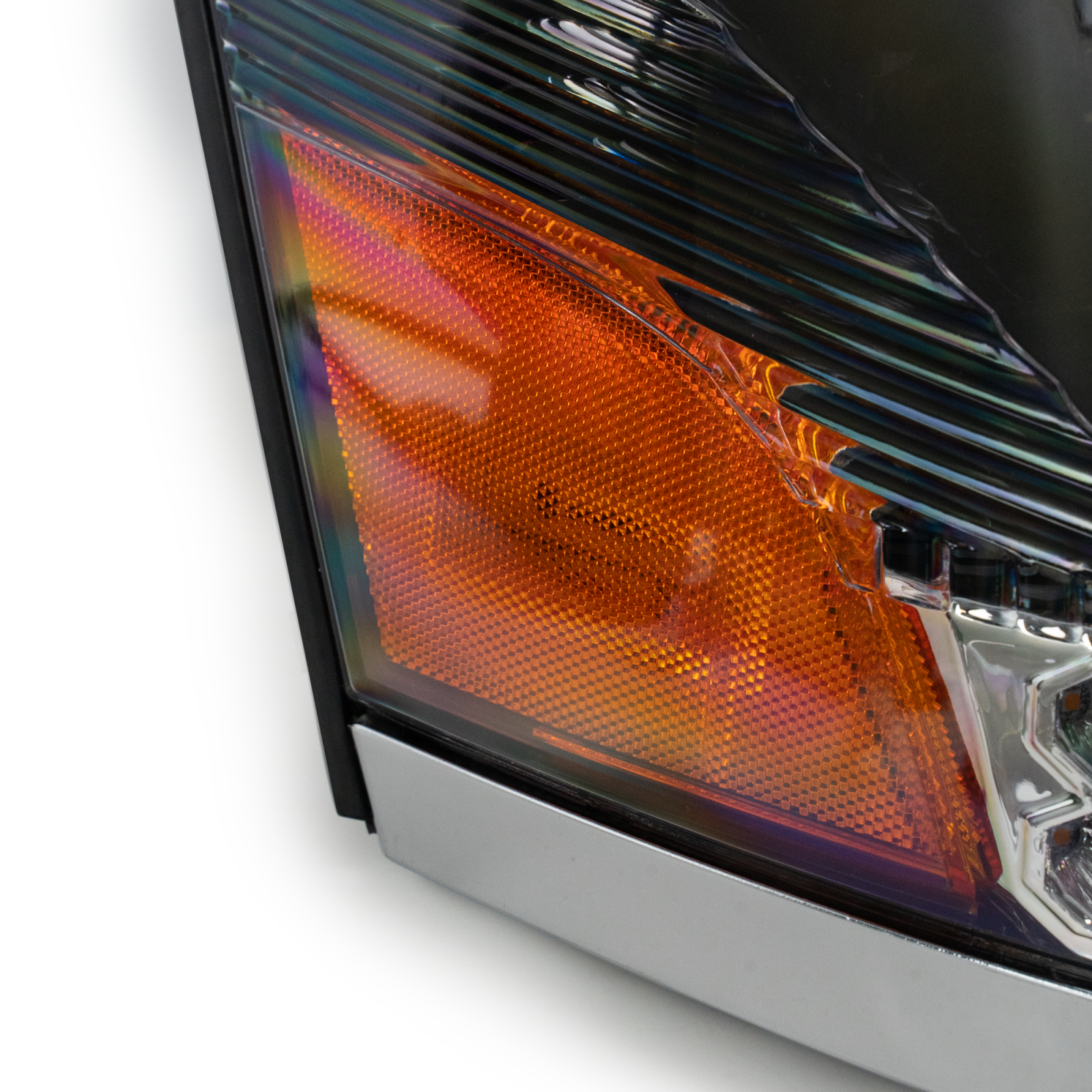 Vivid VL02-P Brilliant Series Volvo VNL Led Headlight Black Passenger 2003-2017 | GarageAndFab.com