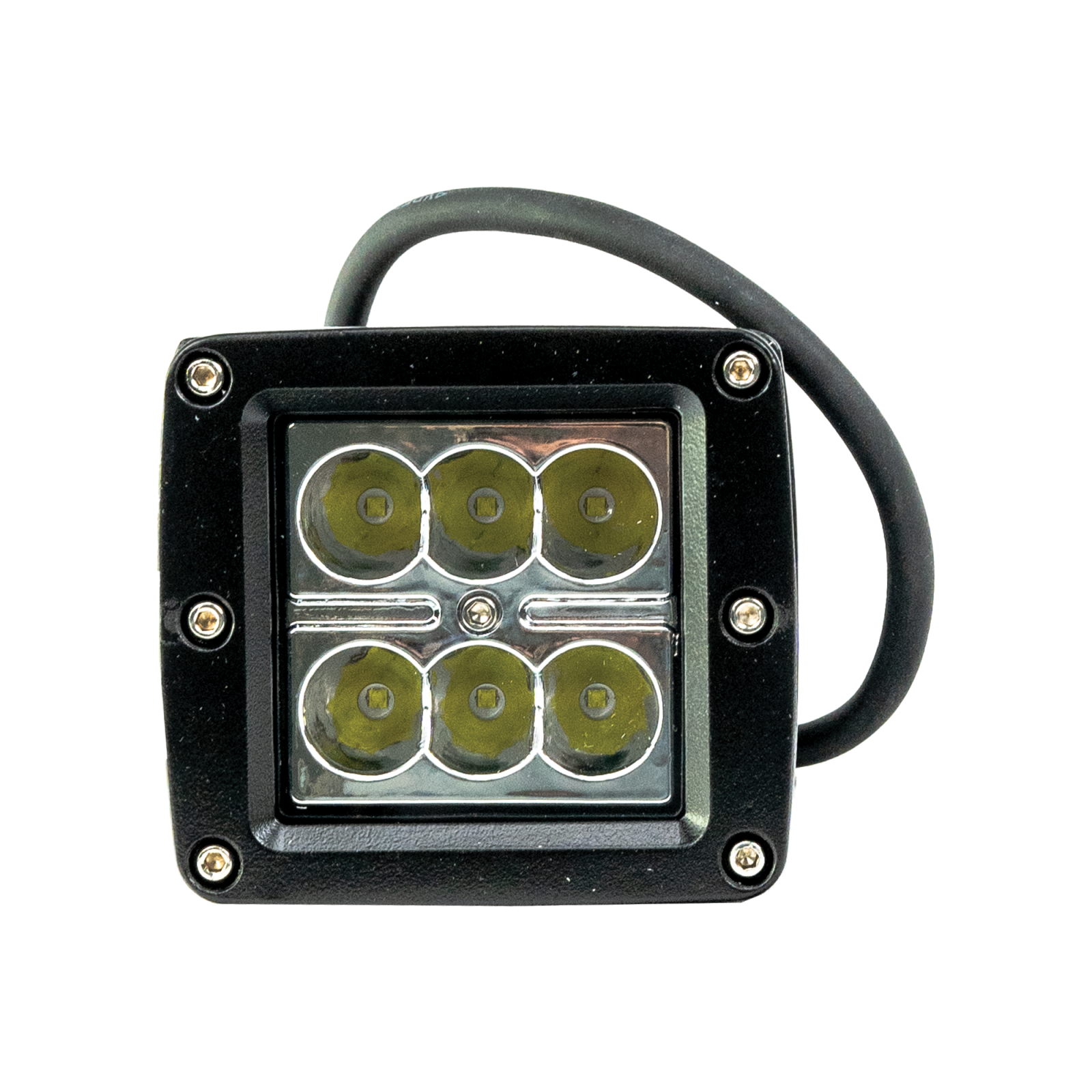 Vivid VLED-WL-01 Industrial Series Led Work Light 3 Inch Square Spot 18W | GarageAndFab.com