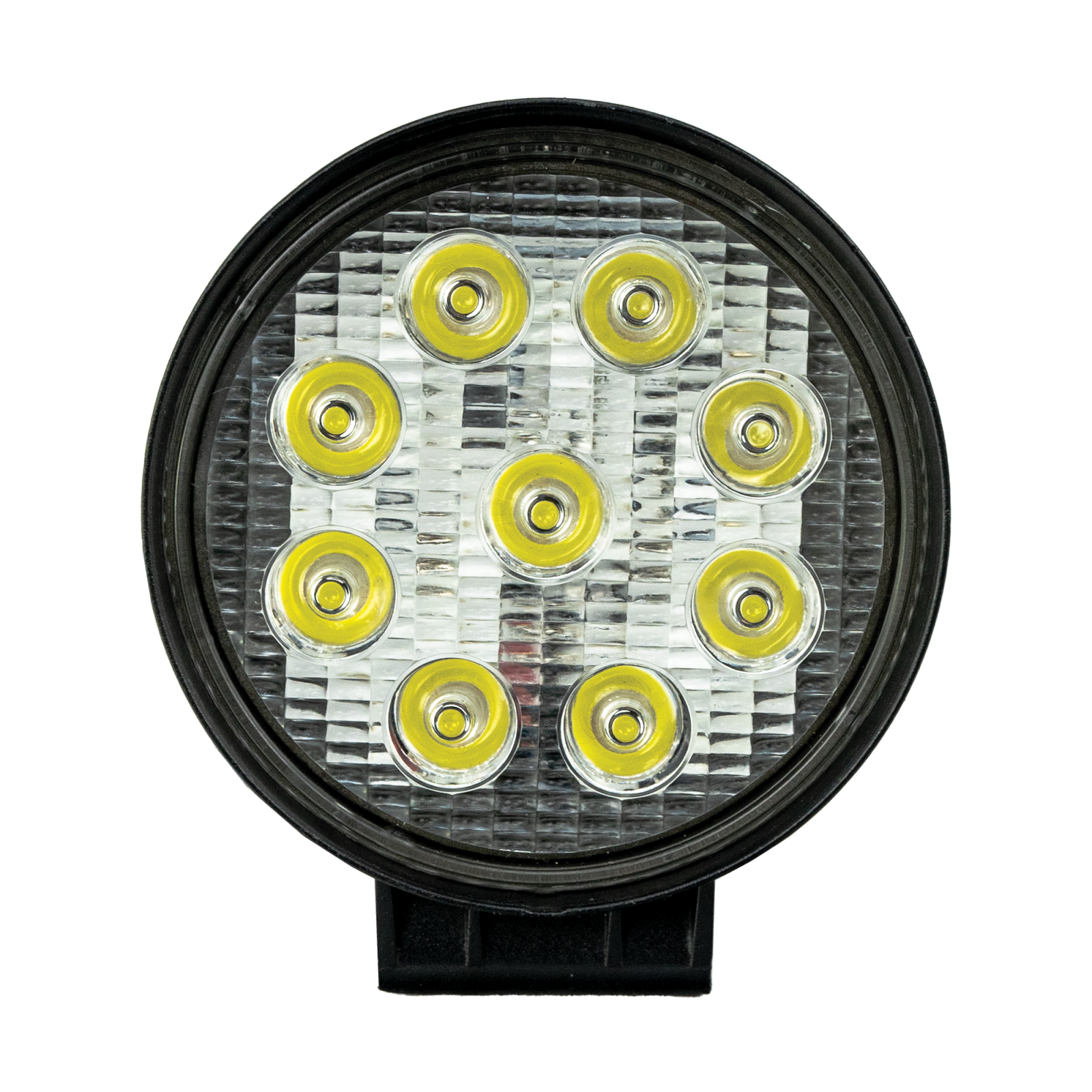 Vivid VLED-WL-21 Industrial Series Led Work Light 4 Inch Round Flood | GarageAndFab.com