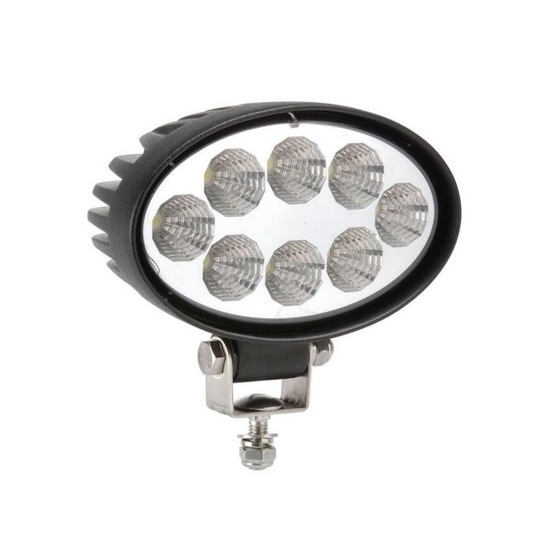 Vivid VLED-WL-26 Industrial Series Led Work Light 6 Inch Oval Flood | GarageAndFab.com