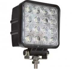 Vivid VLED-WL-27 Industrial Series Led Work Light 4 Inch Square Flood 48 Watt | GarageAndFab.com